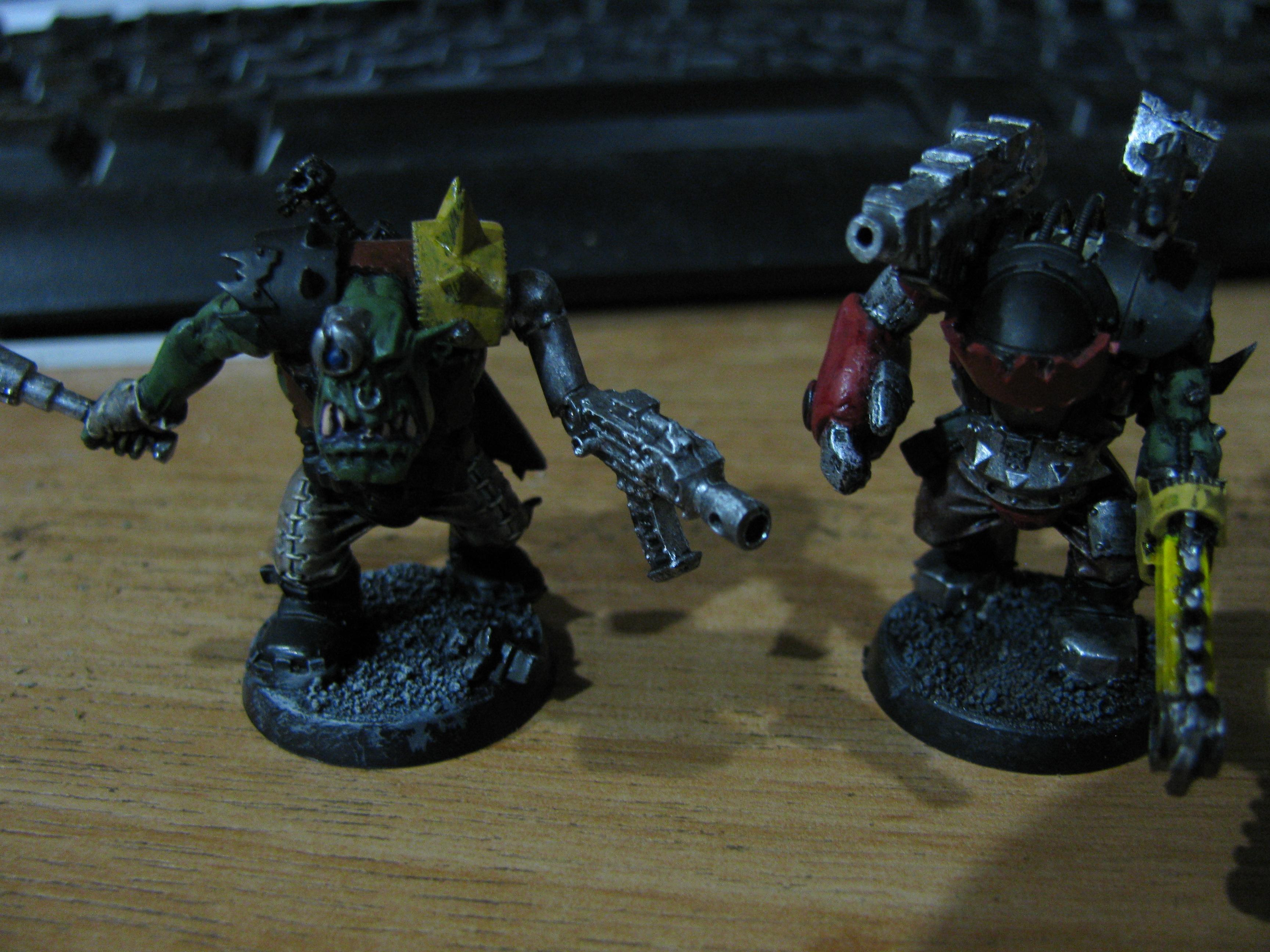 Bionik, Conversion, Cybork, Cyborks, Nob, Orks, Work In Progress