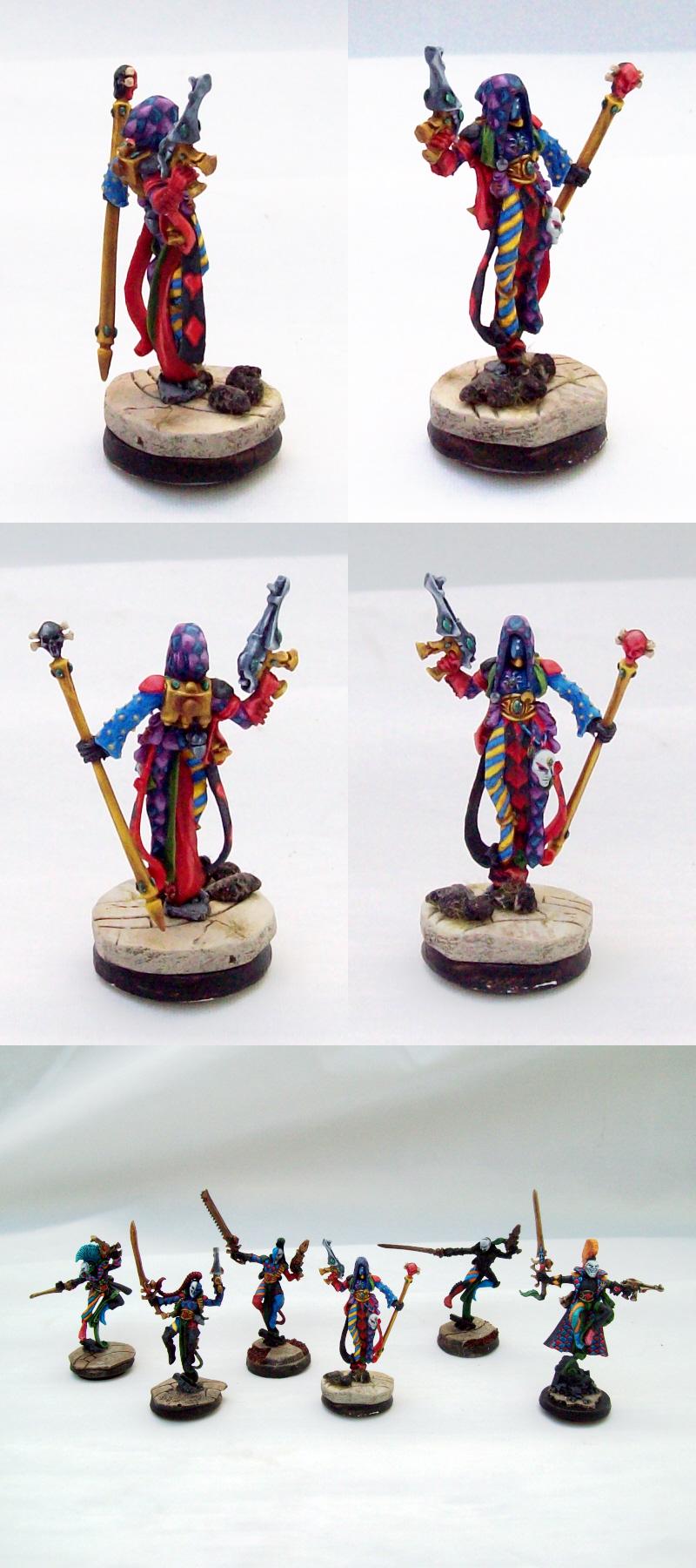 Eldar, Harlequins, Troupe, Warhammer 40,000, Warhammer Fantasy