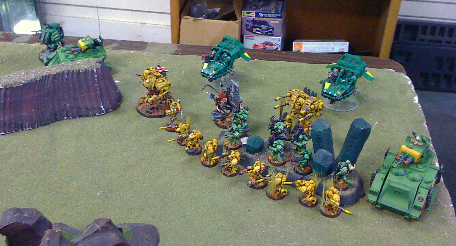 Mantis Warrior Gun Line
