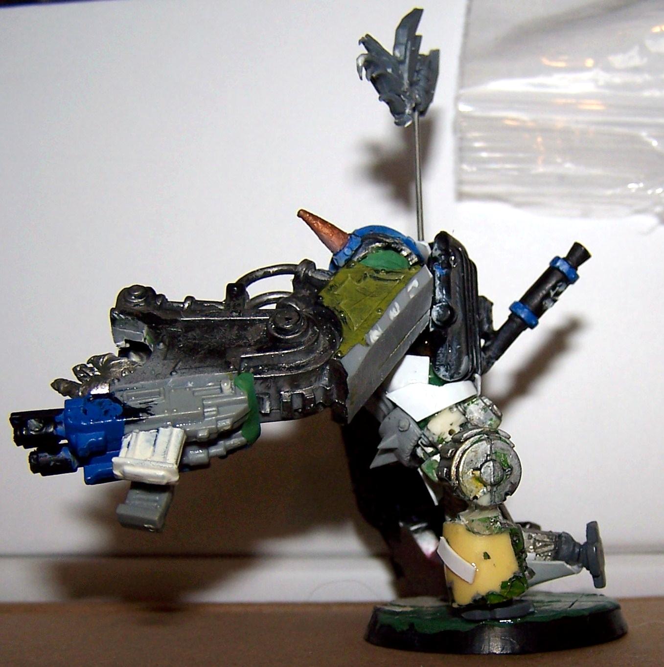 Dakka Dakka, Nob, Orks, Silvermk2, Work In Progress