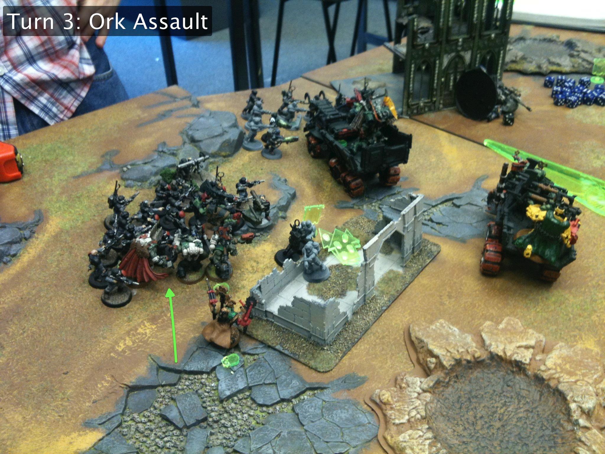 Battle Report, Da Ork Angelz, Imperial Guard, Orks