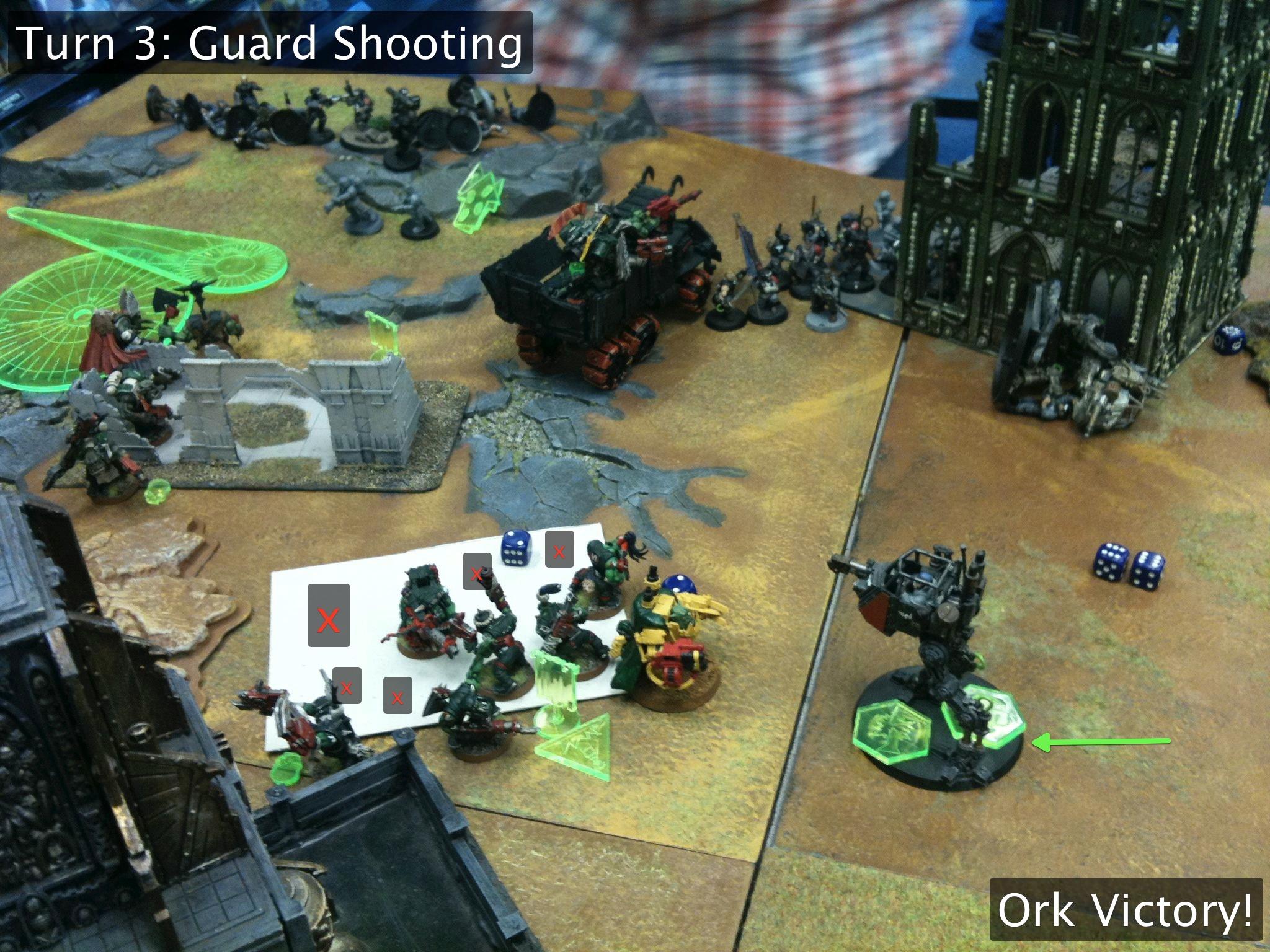 Battle Report, Da Ork Angelz, Imperial Guard, Orks