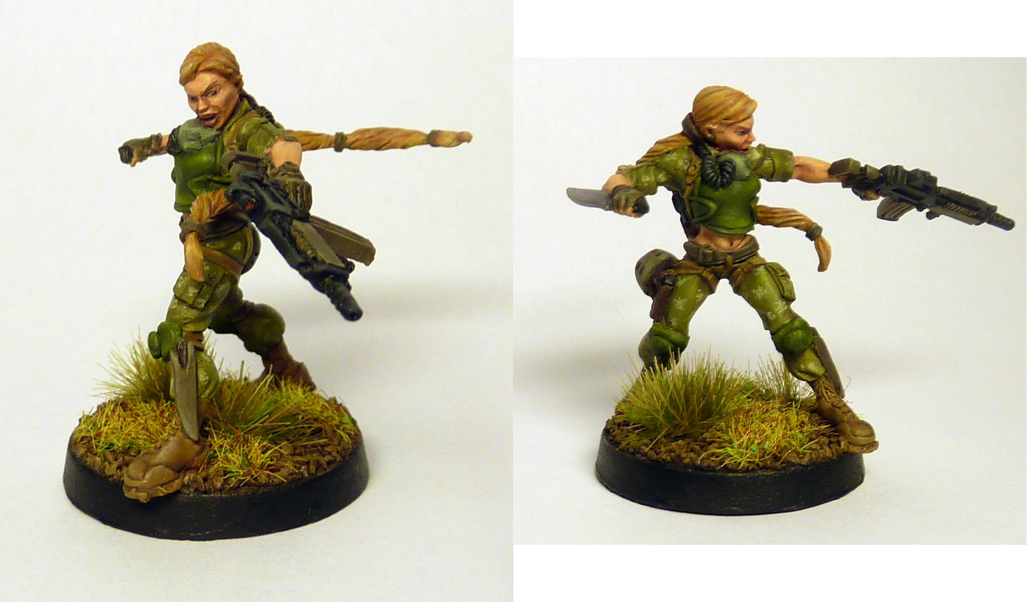 Ariadna, Infinity, Paracommando with Rifle
