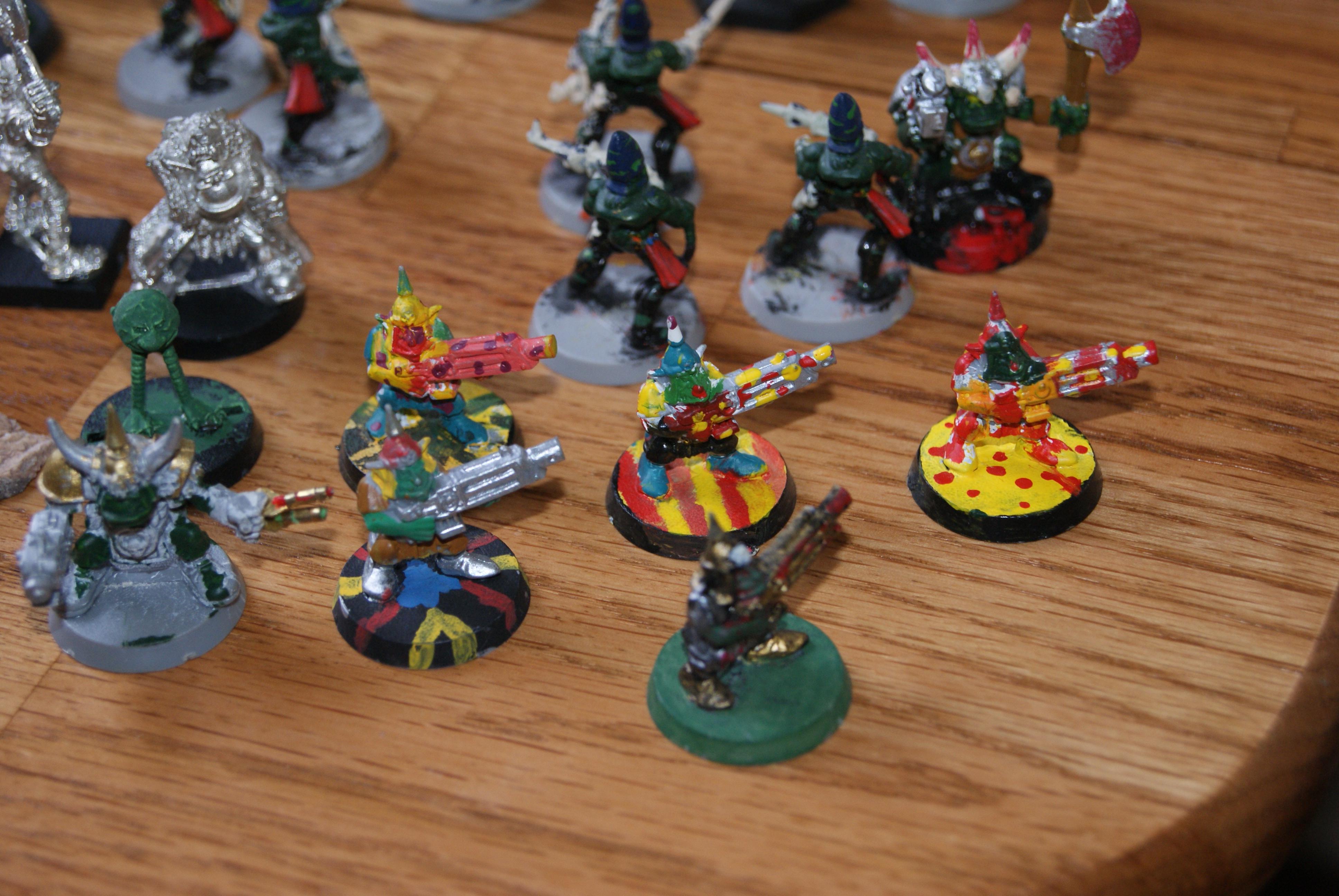 Yes, those are clown painted orks