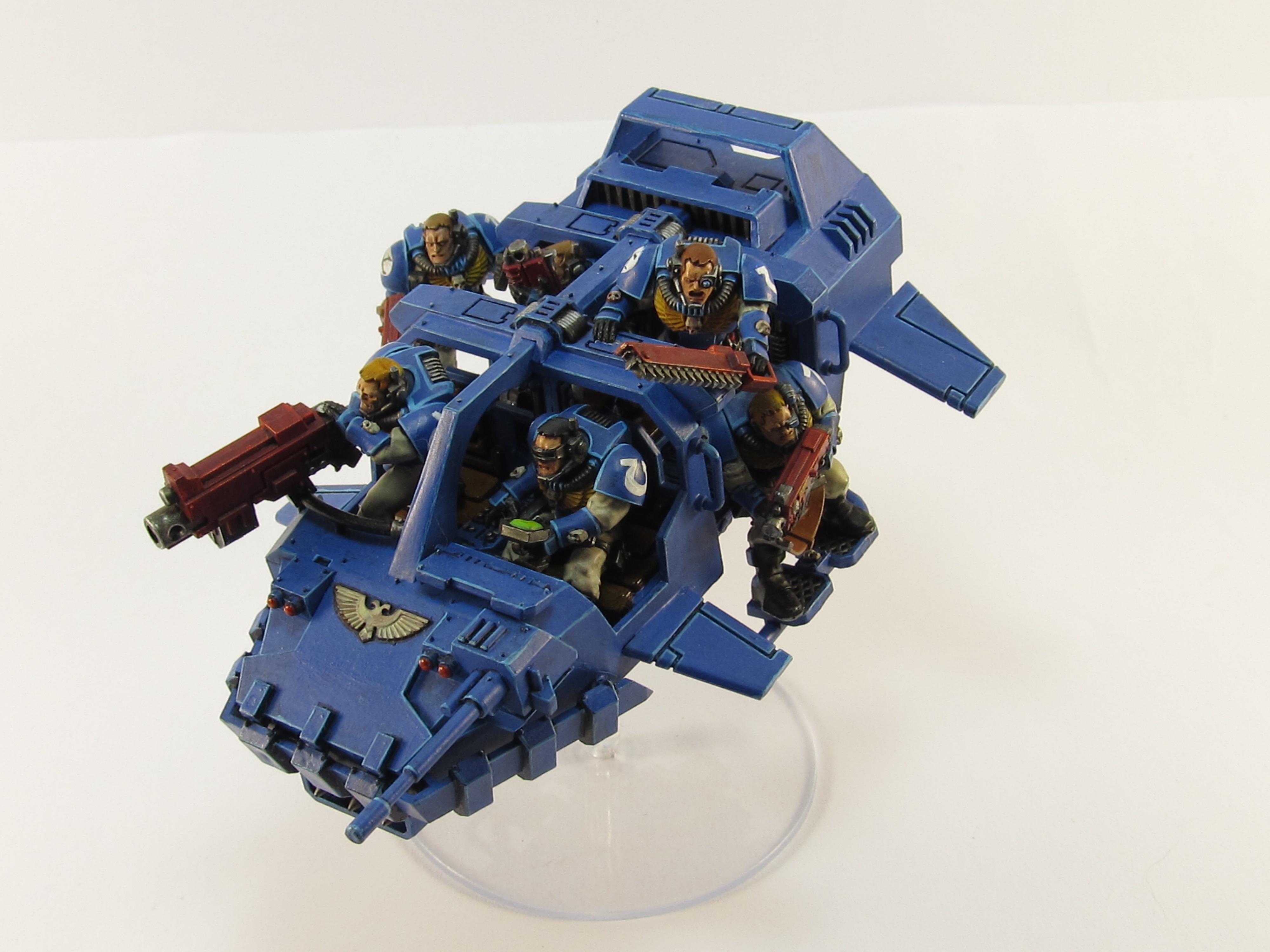 Painted Around 2001 To 2002, Scouts, Space Marines, Ultramarines