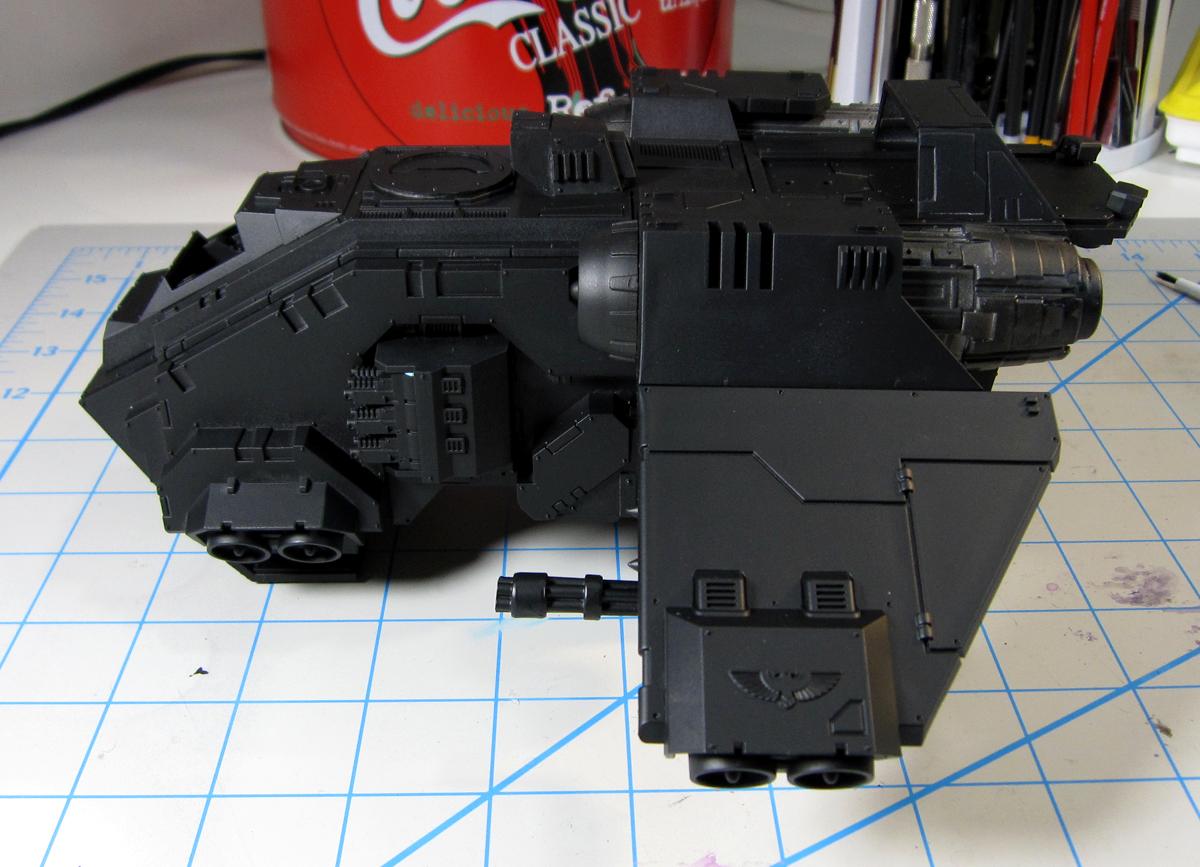 Blood Angels, Conversion, Majortom, Plasticard, Stormraven