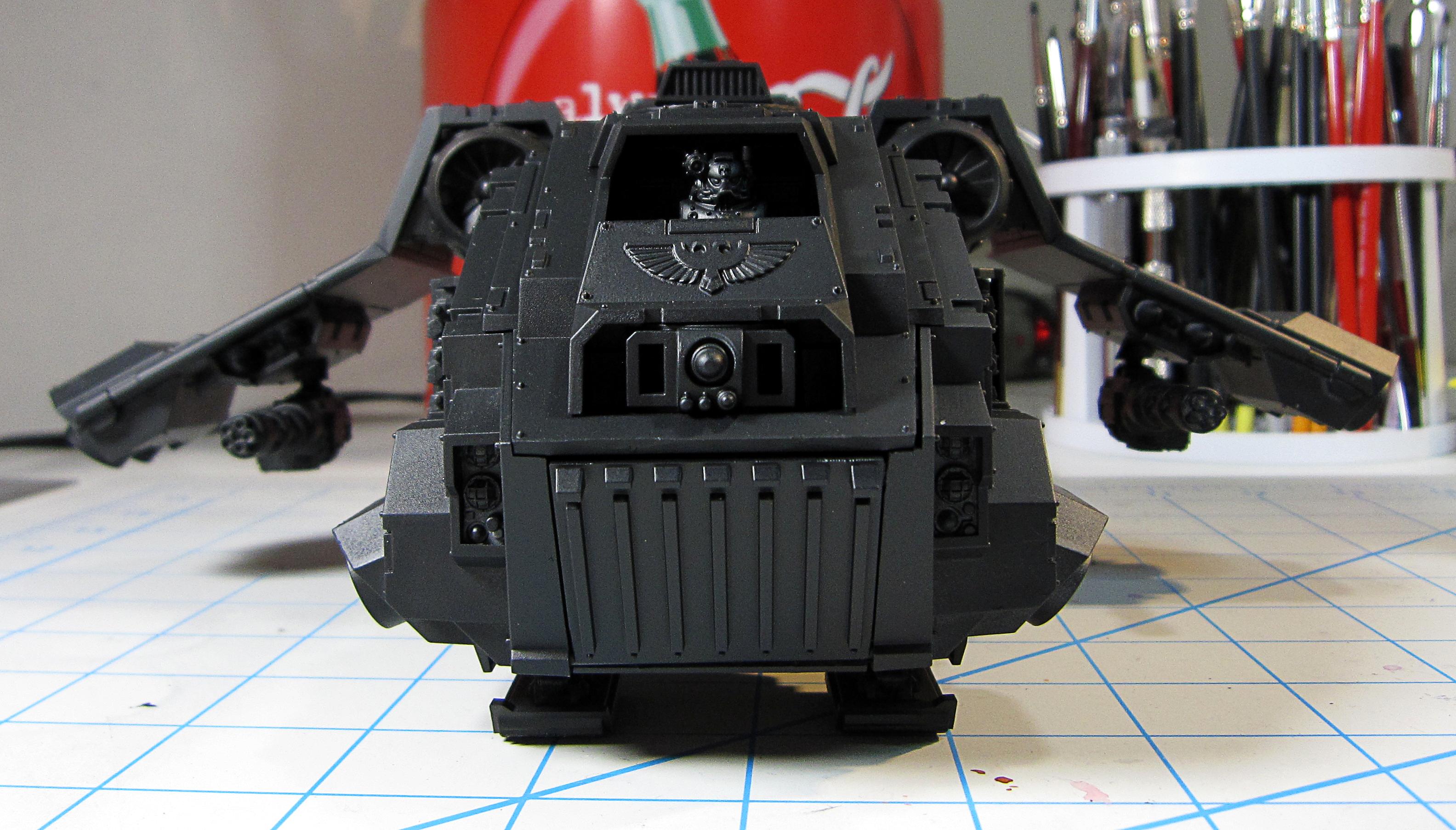 Blood Angels, Conversion, Majortom, Plasticard, Stormraven