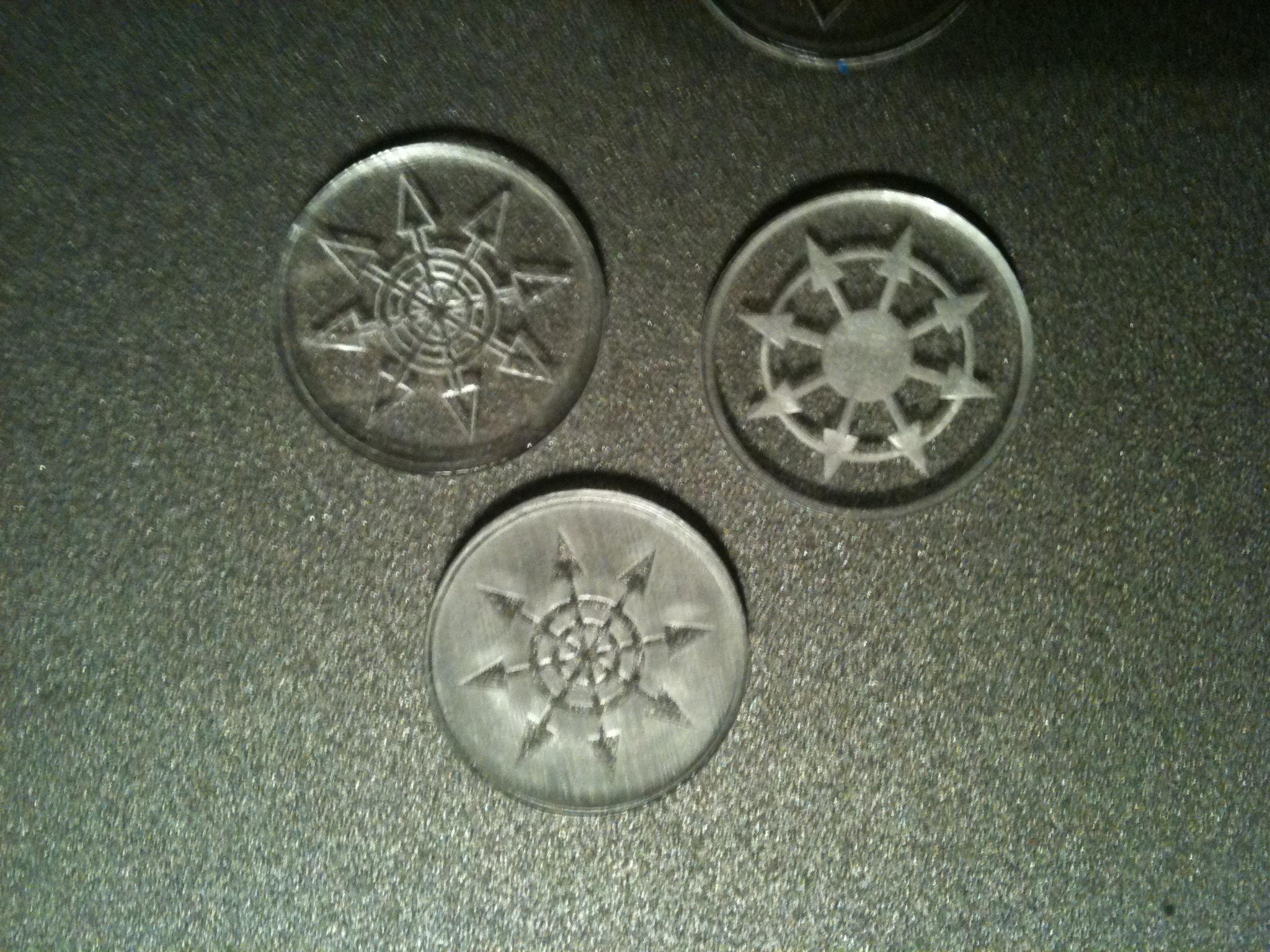 Image showing the three types of engraving 