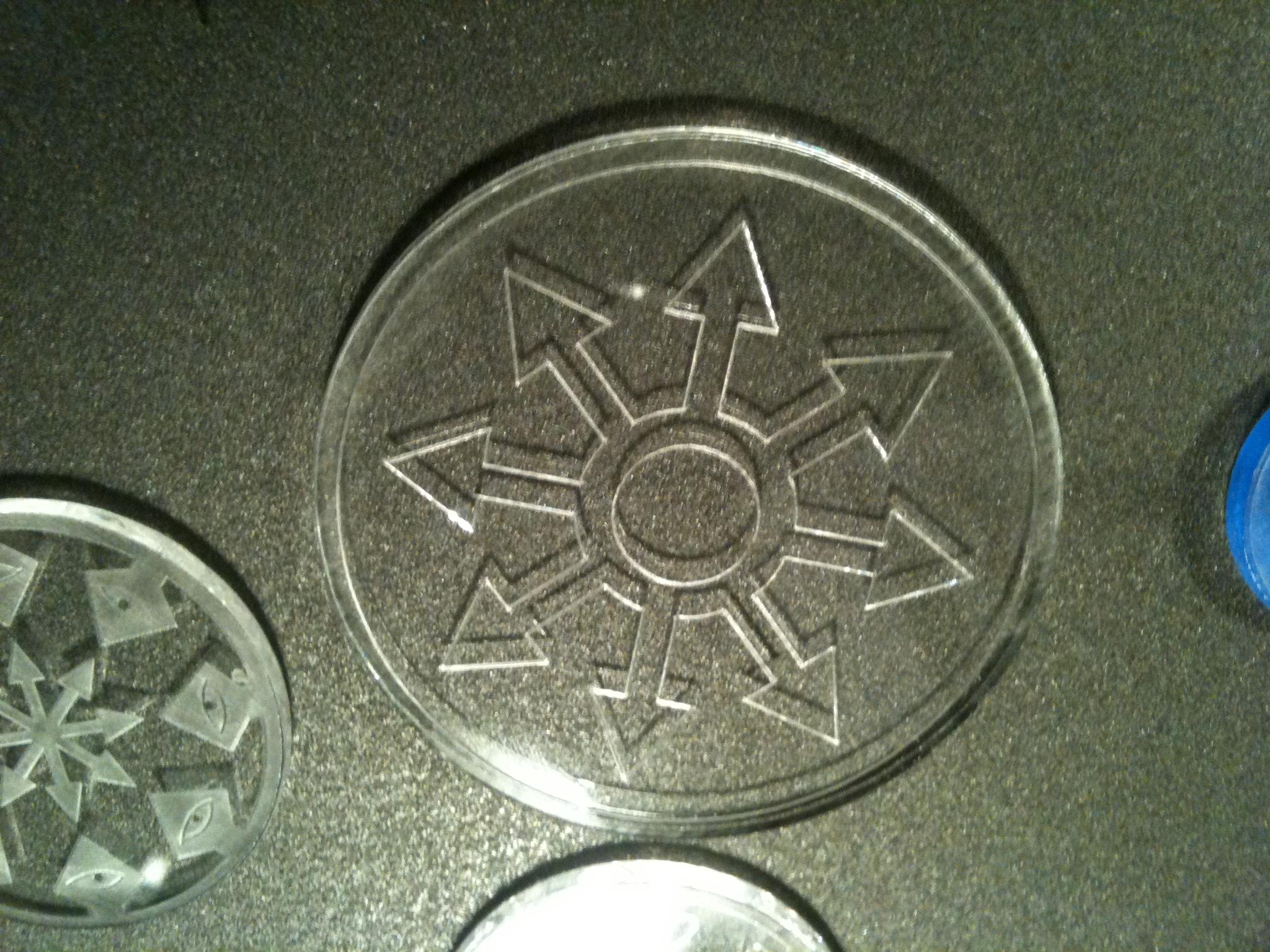 Base, Laser Etch, and 1 x 60mm Chaos base