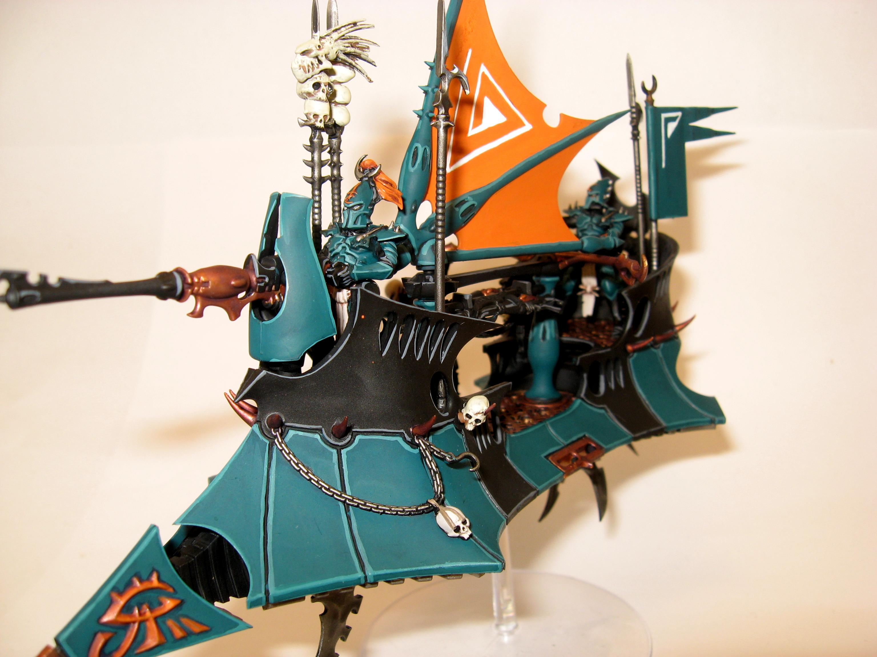 Corpse Forest, Dark Eldar, Kabalite, Raider, Work In Progress