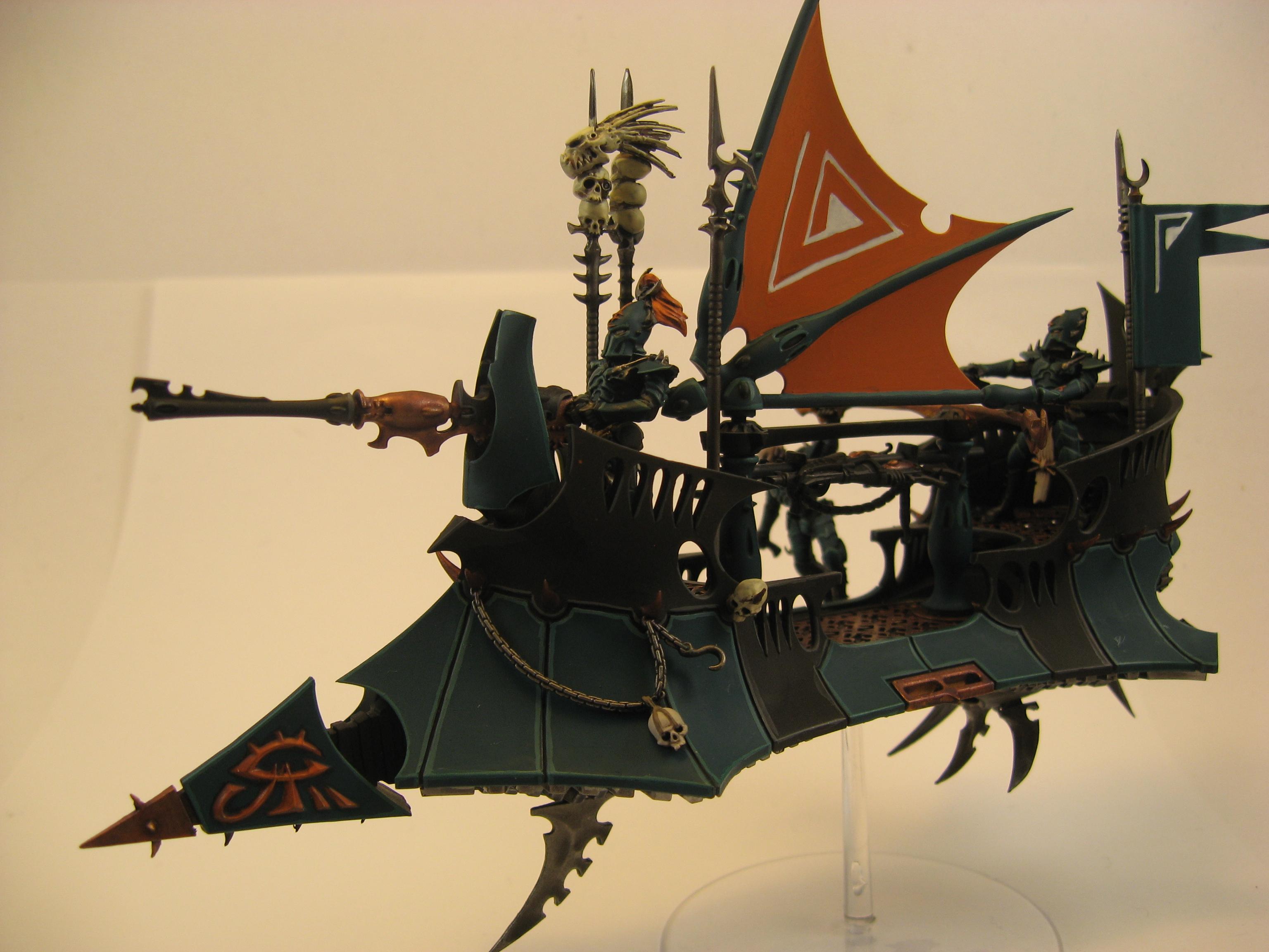 Corpse Forest, Dark Eldar, Kabalite, Raider, Work In Progress