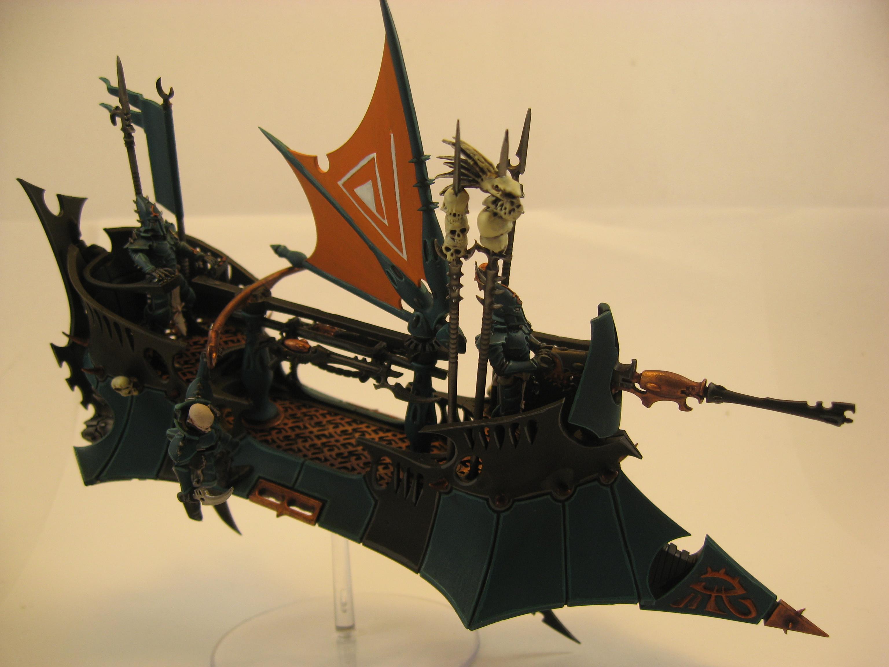 Corpse Forest, Dark Eldar, Kabalite, Raider, Work In Progress