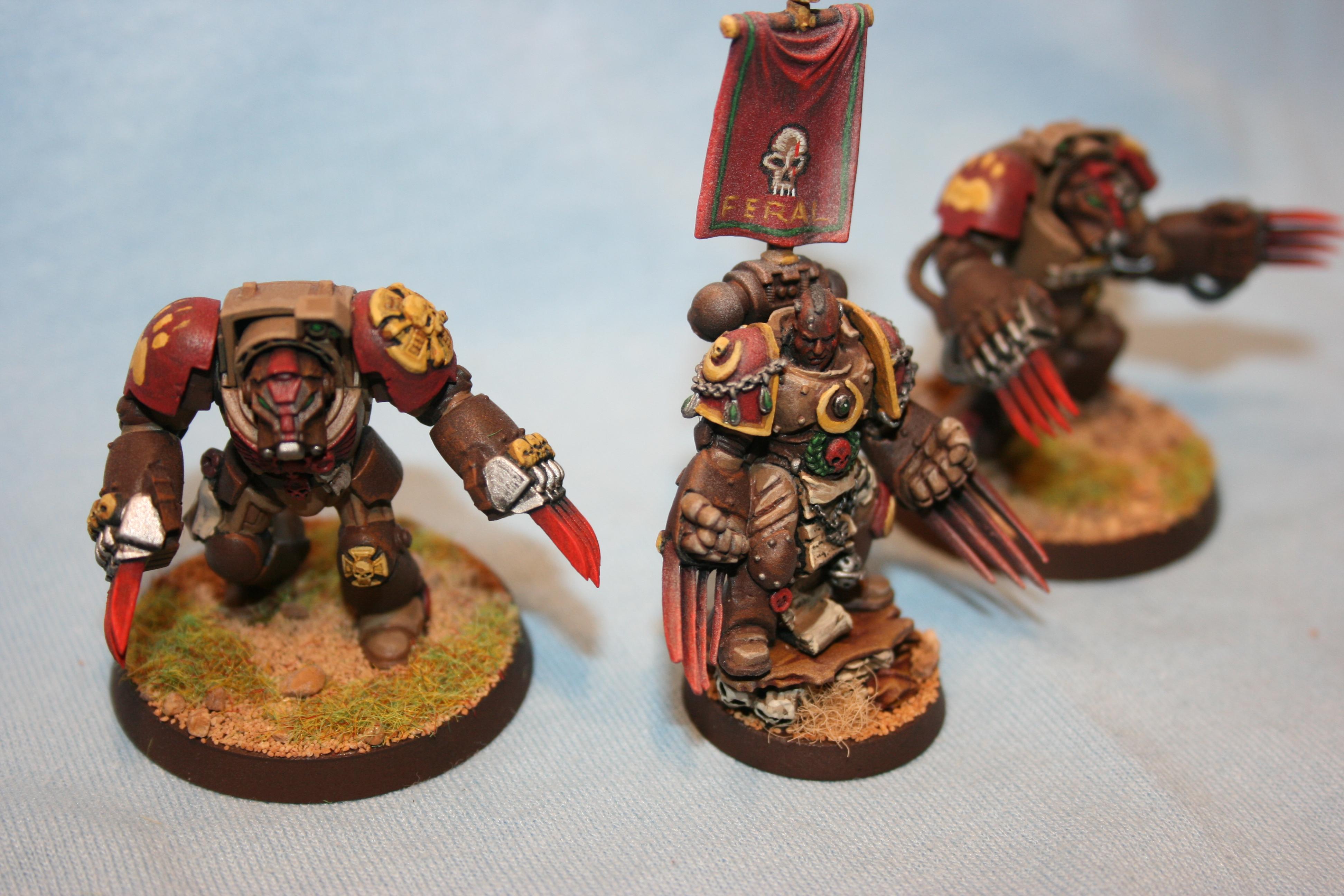 Feral, Fury, Lion, Sabretusk, Space Marines