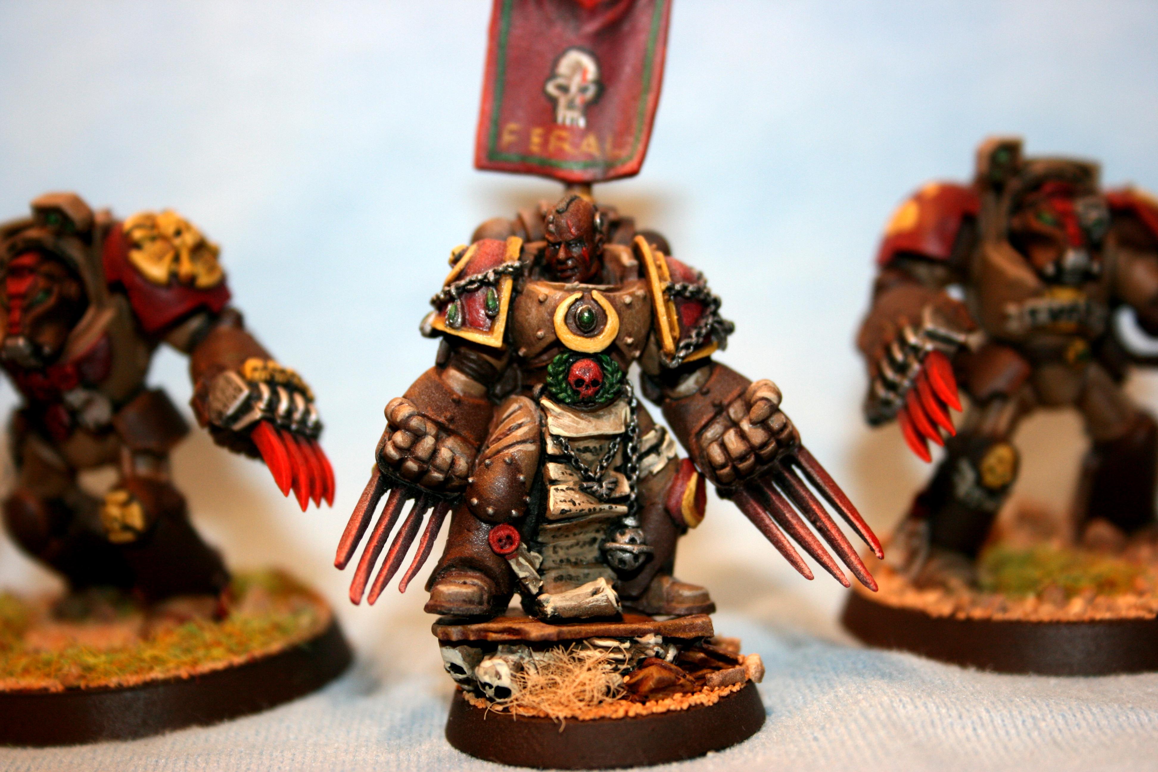 Feral, Fury, Lion, Sabretusk, Space Marines