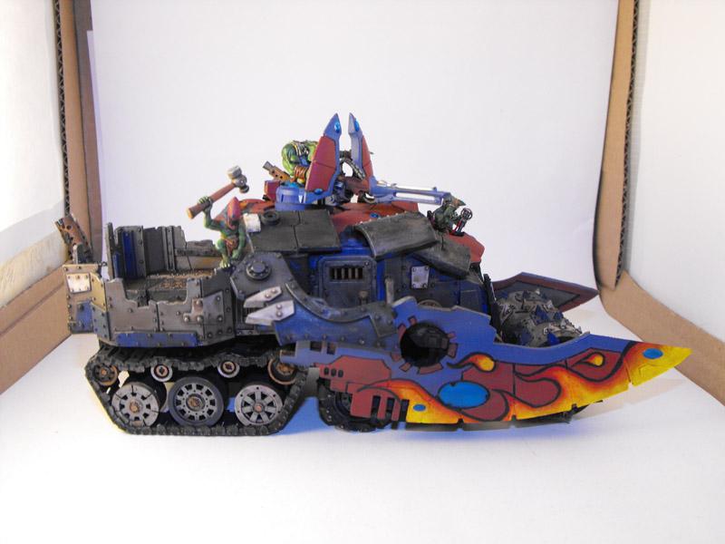 Battlewagon, Falcon, Looted Vehicle, Orks, Warhammer 40,000