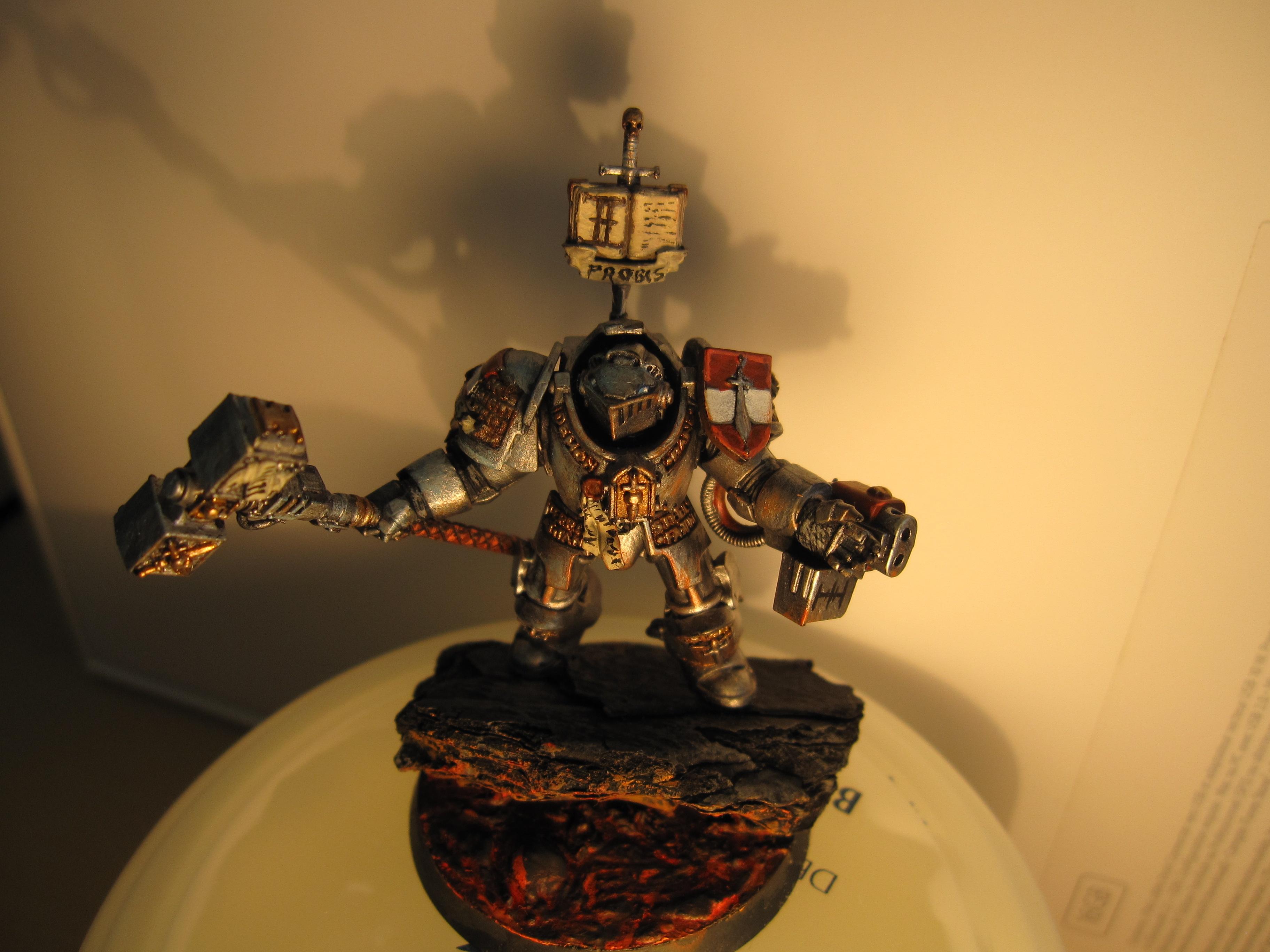 Base, Grey Knights, Inquisition, Lava, Object Source Lighting, Terminator Armor
