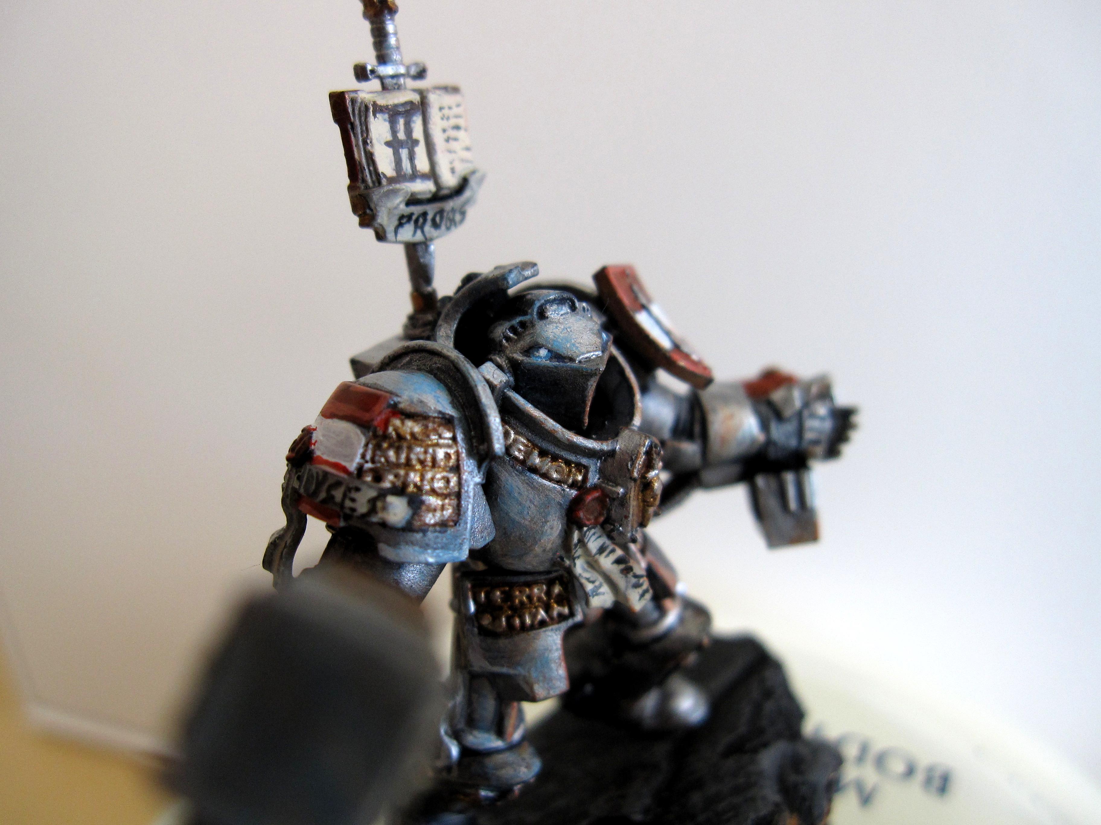 Base, Grey, Inquisition, Knights, Lava, Object Source Lighting, Terminator Armor, Warhammer 40,000