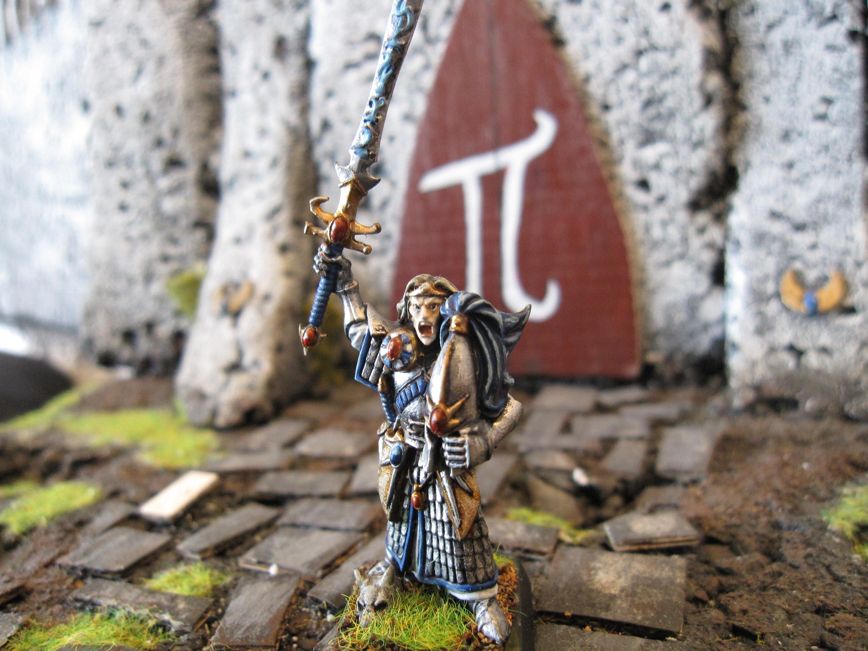 Bladelord, Buildings, Castle, Elves, Fortress, Grey Knights, Griffon, High Elves, Iob, Island Of Blood, Kalaer, Lava, Styrofoam, Terminator Armor
