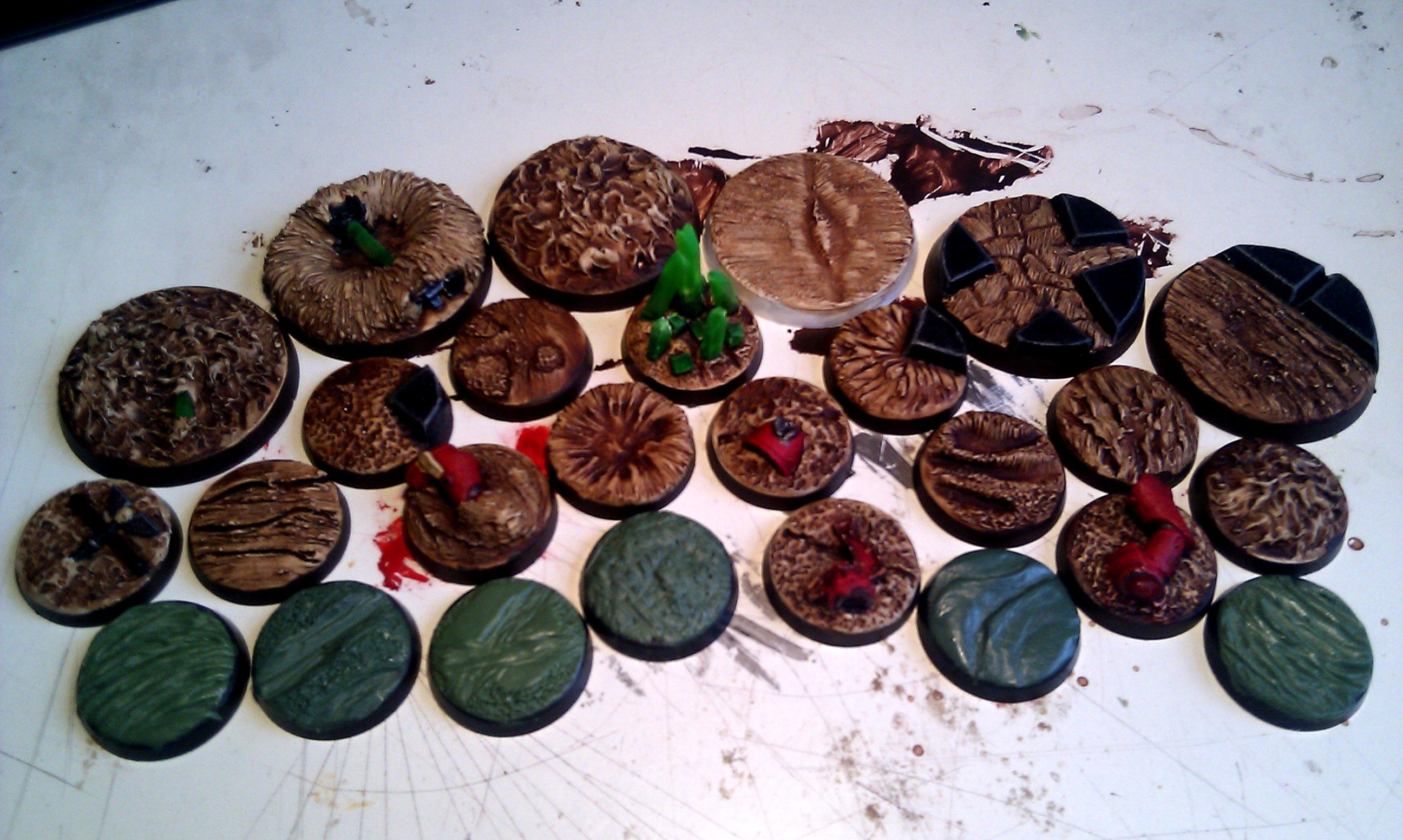 Base, Bestial Brown, Desert, Greenstuff, Gryphonne Sepia, Necrons