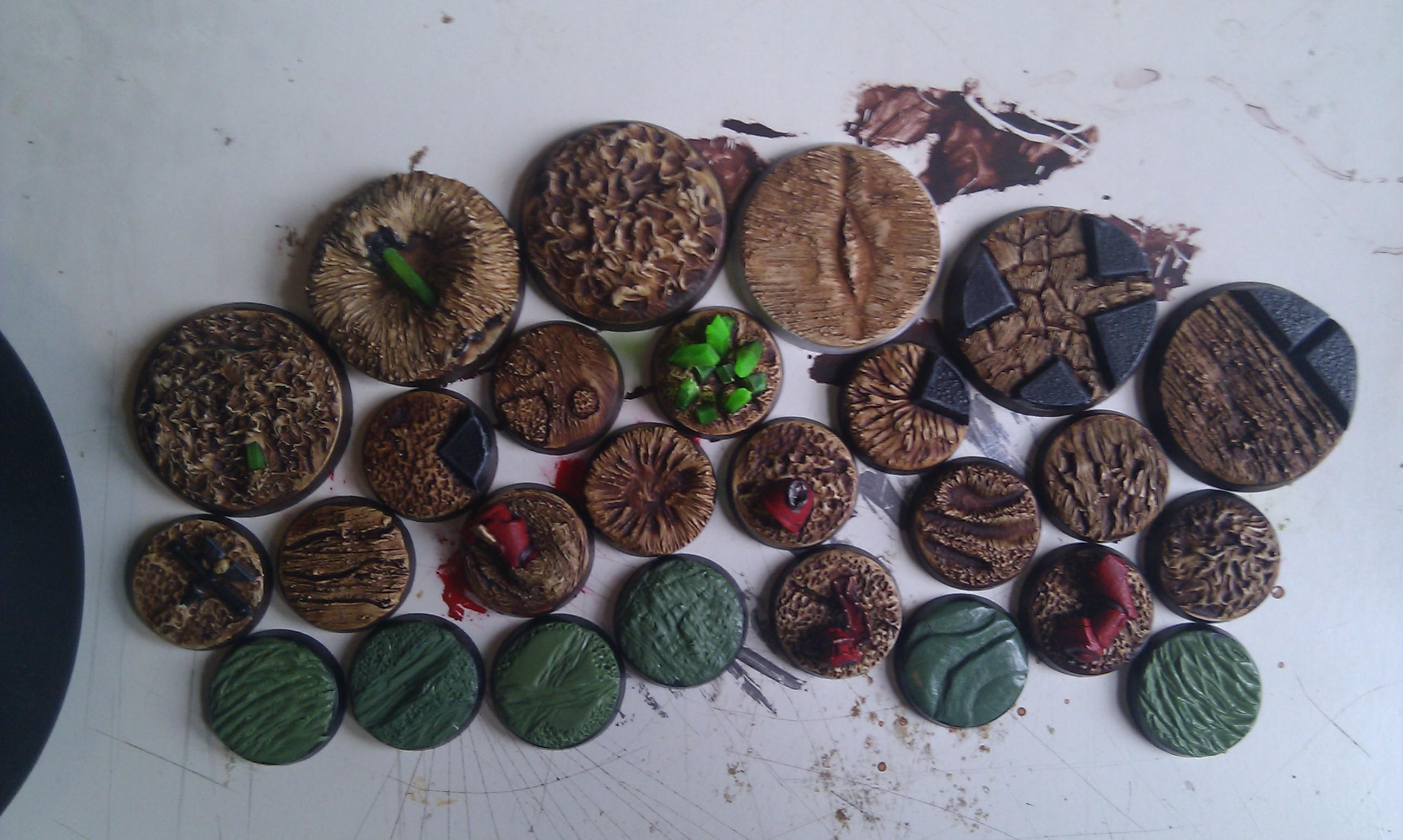 Base, Bestial Brown, Desert, Greenstuff, Gryphonne Sepia, Necrons