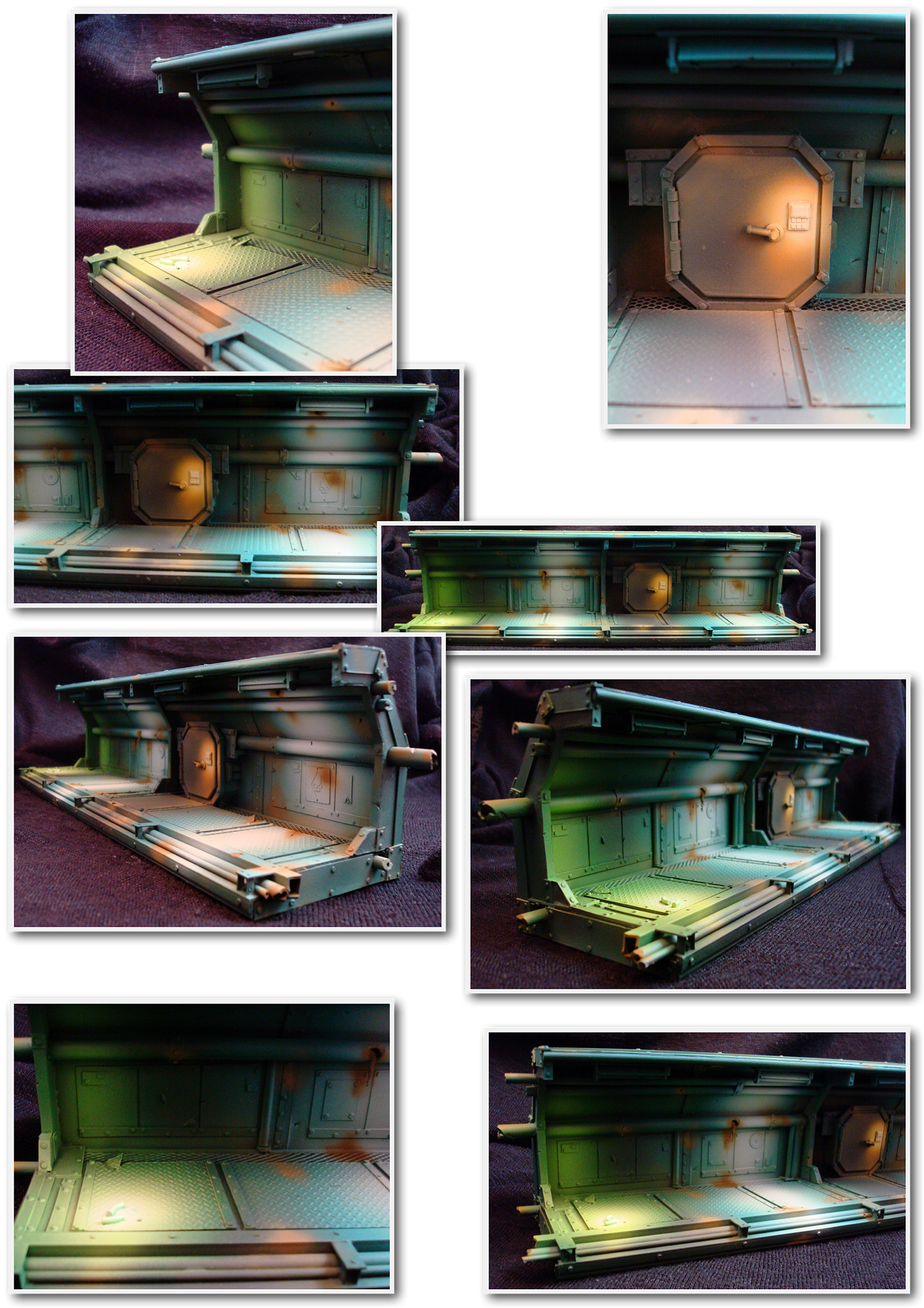 Corridor, Diorama, Hall, Object Source Lighting