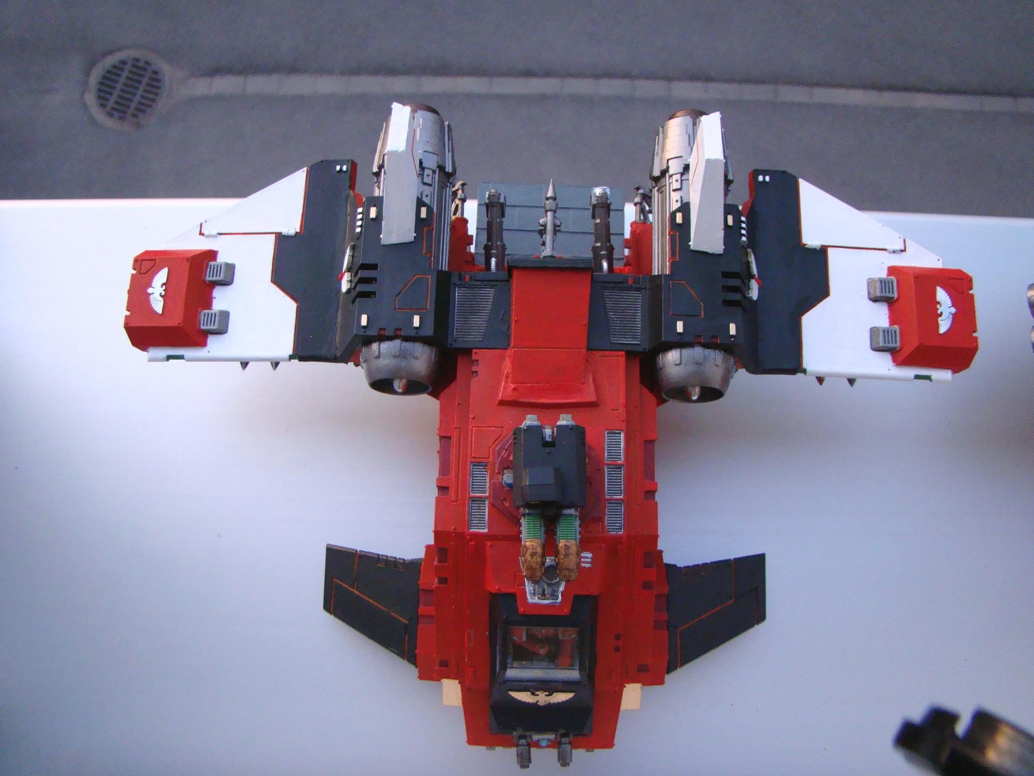 Blood Angels, Space Marines, Storm Raven, Warhammer 40,000