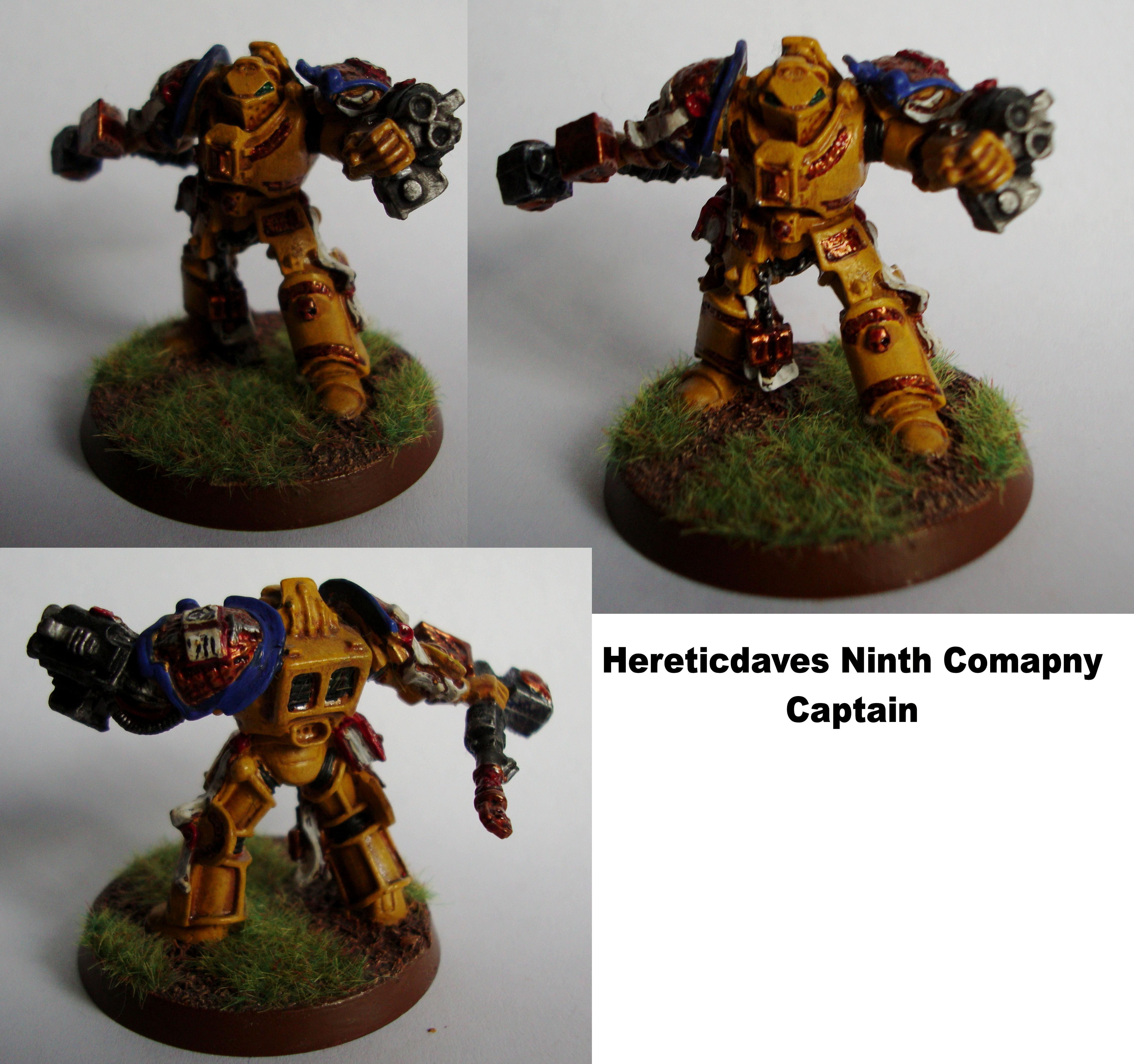 Captain, Imperial Fists, Ninth Company, Space Marines