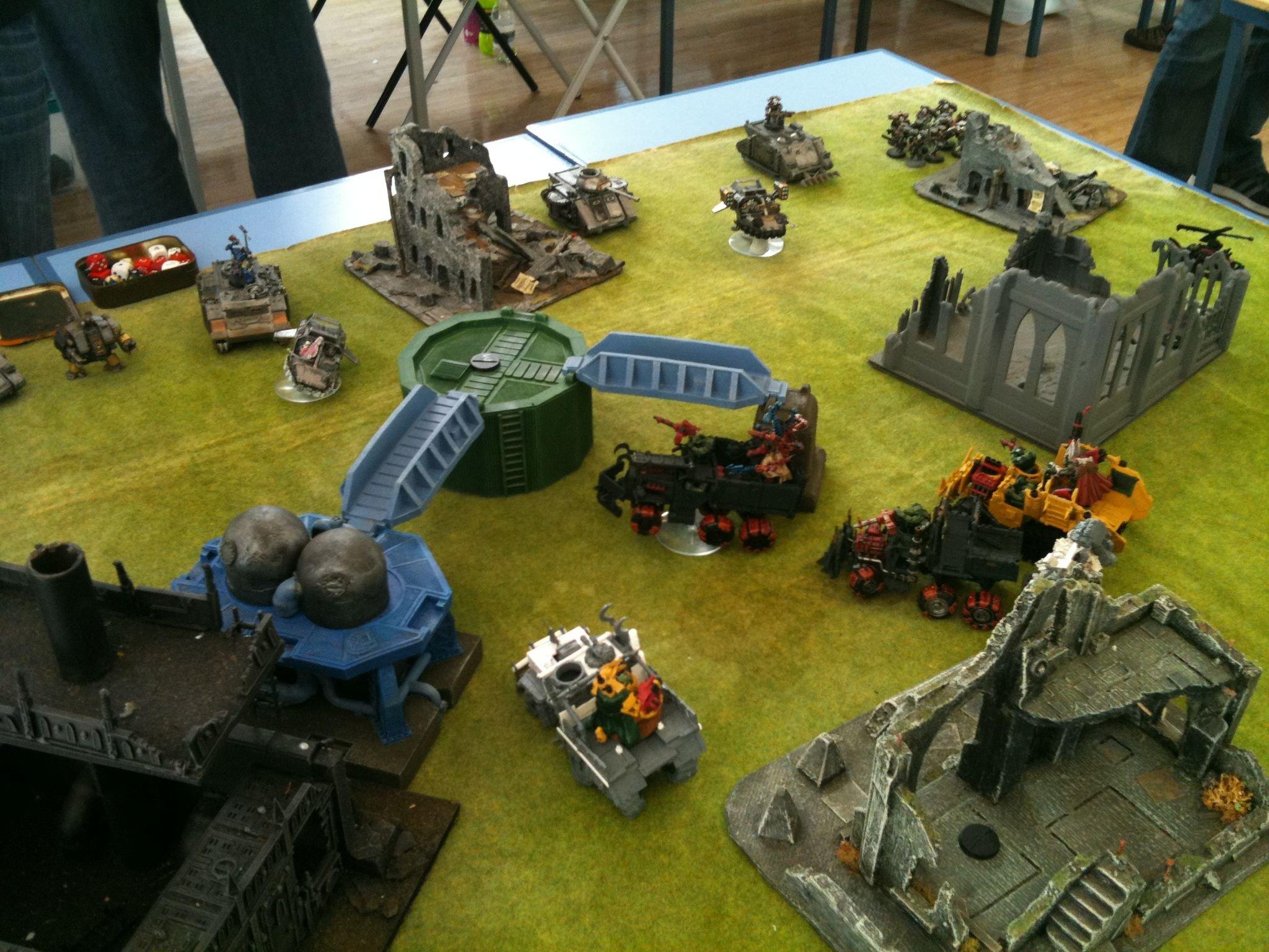 Da Dark Angelz, Orks, Platinum Devil 3, Space Marines