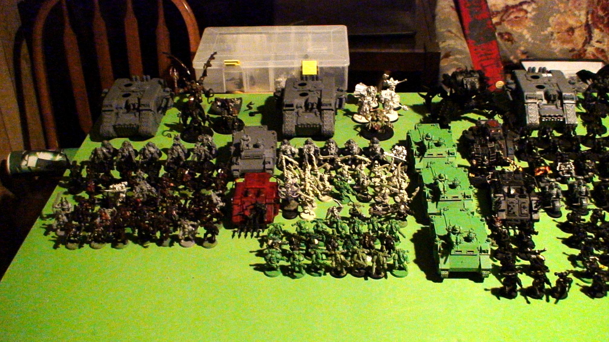 Berserkers, Black Legion, Chaos, Daeomons, Khorne, Nurgle, Plaugue Marines, Warhammer 40,000