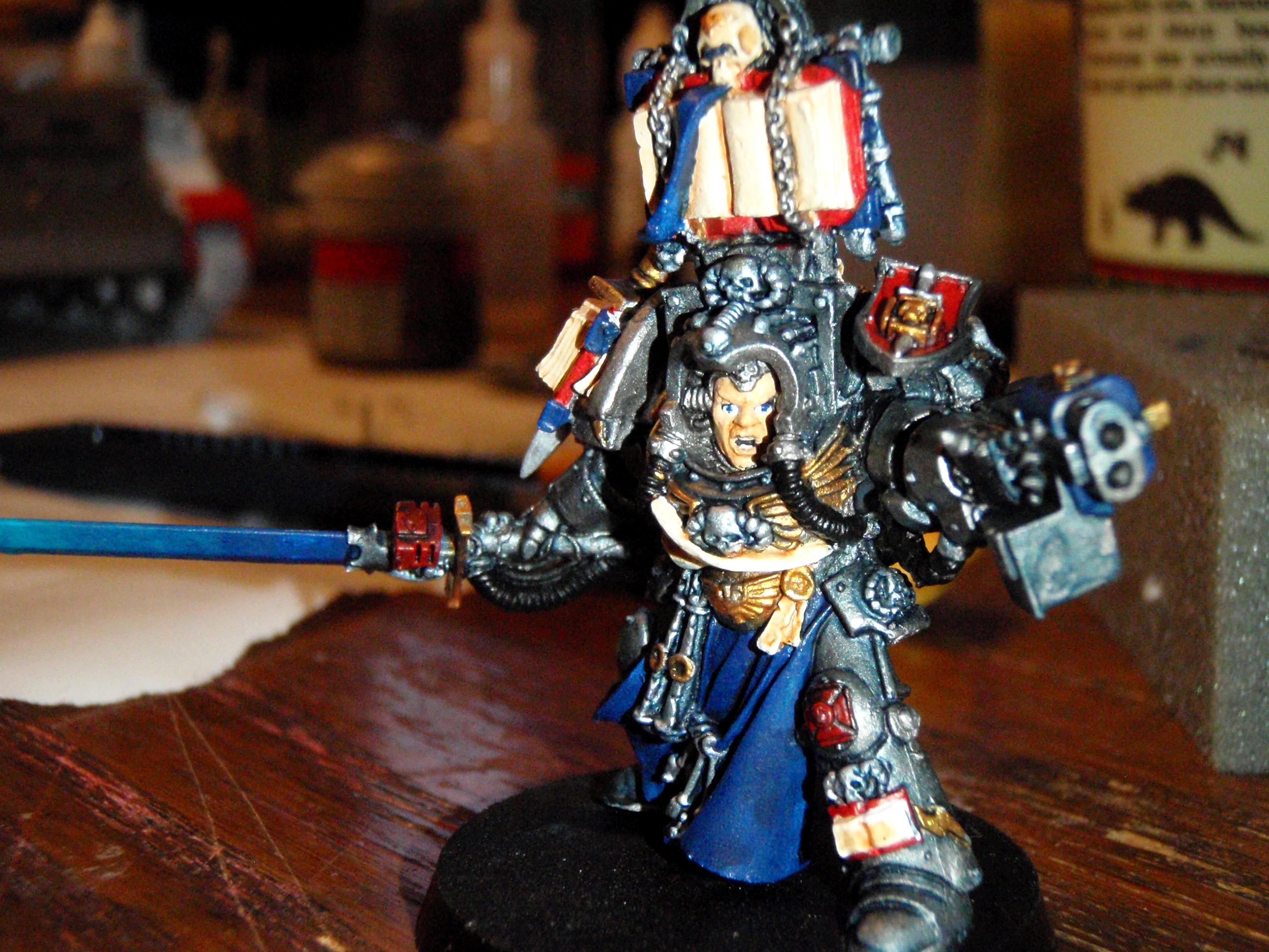 Conversion, Grey Knights, Librarian, Modification, Terminator Armor