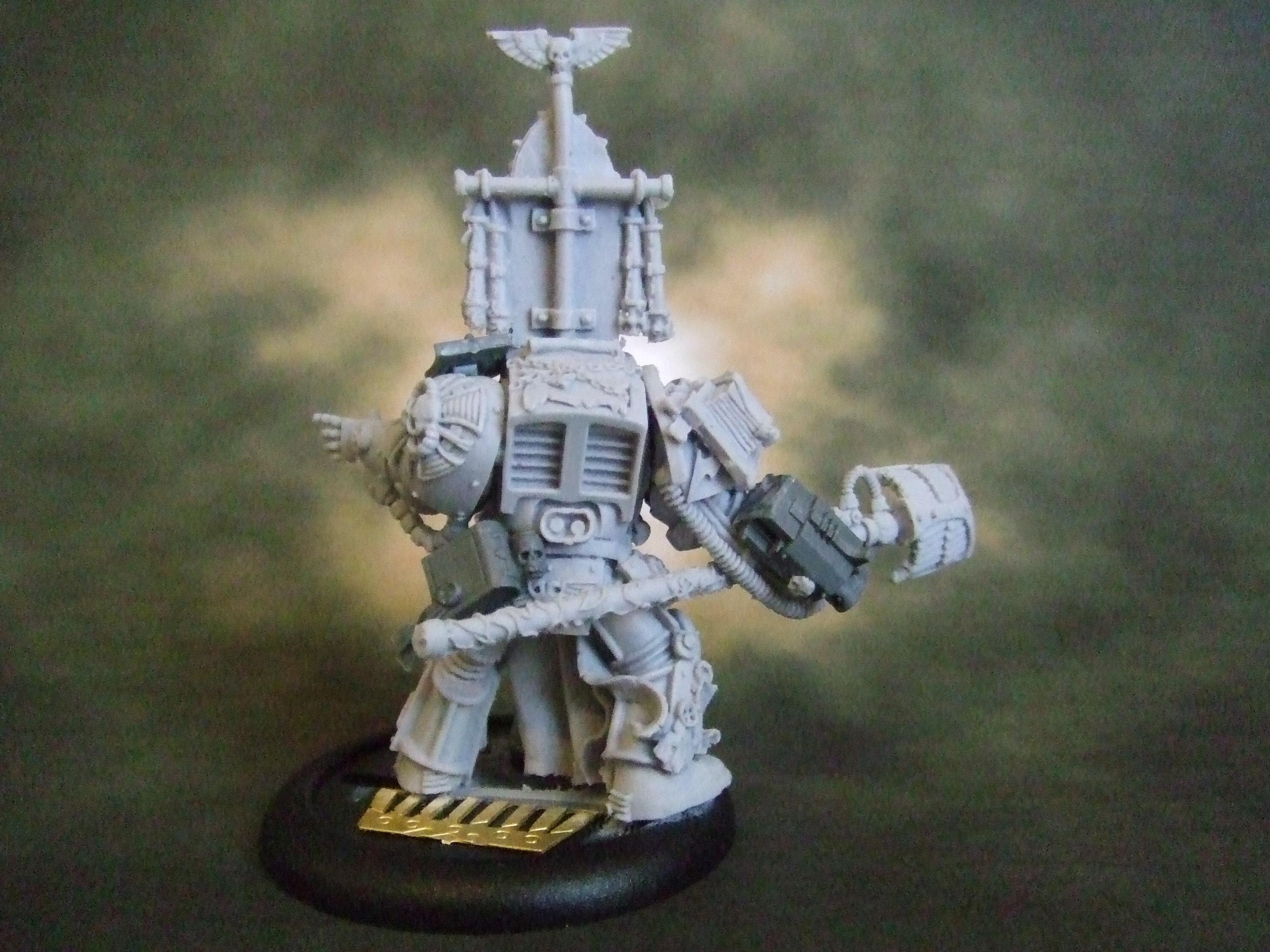 Finecast, Gk, Grey Knights, Librarian, Space Marines, Terminator Armor