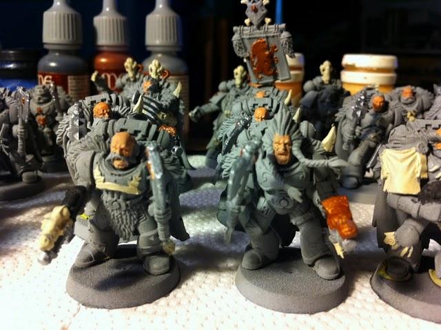 Grey Hunters, Pre-heresy, Space Wolves, Work In Progress