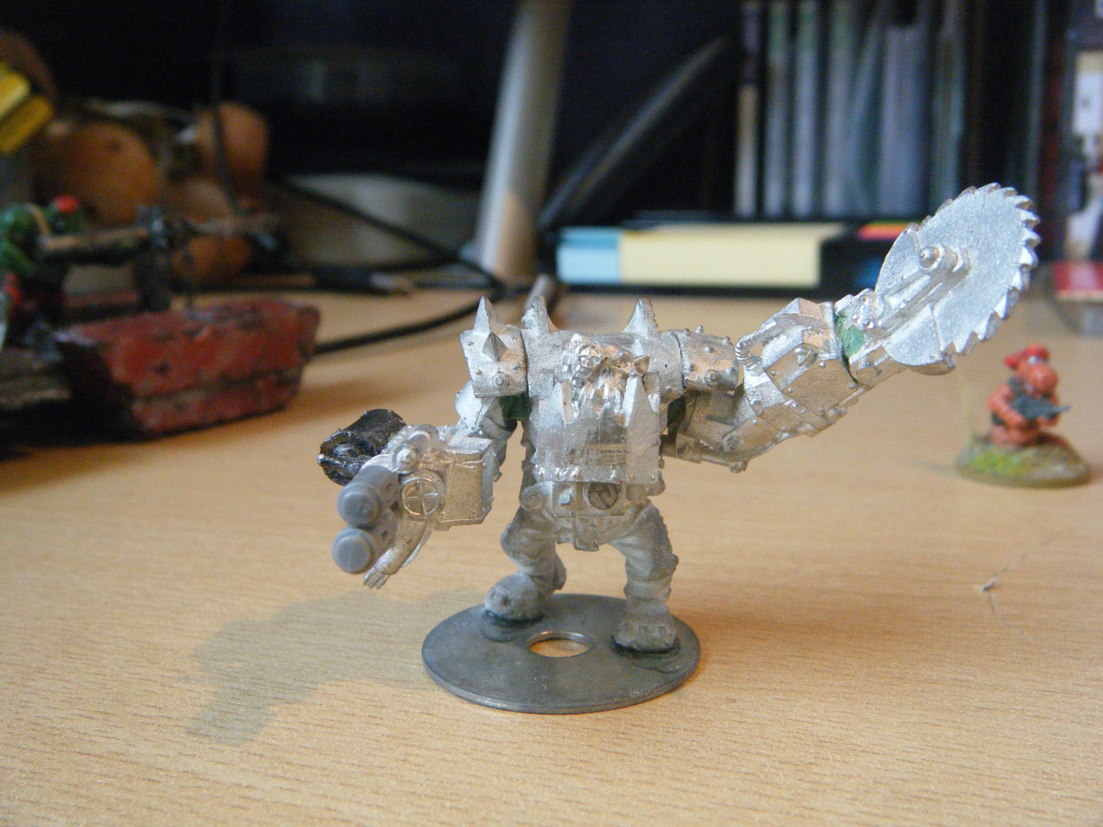 a big mek wip who appears to have stolen all my missing gubbinz ive been looking for