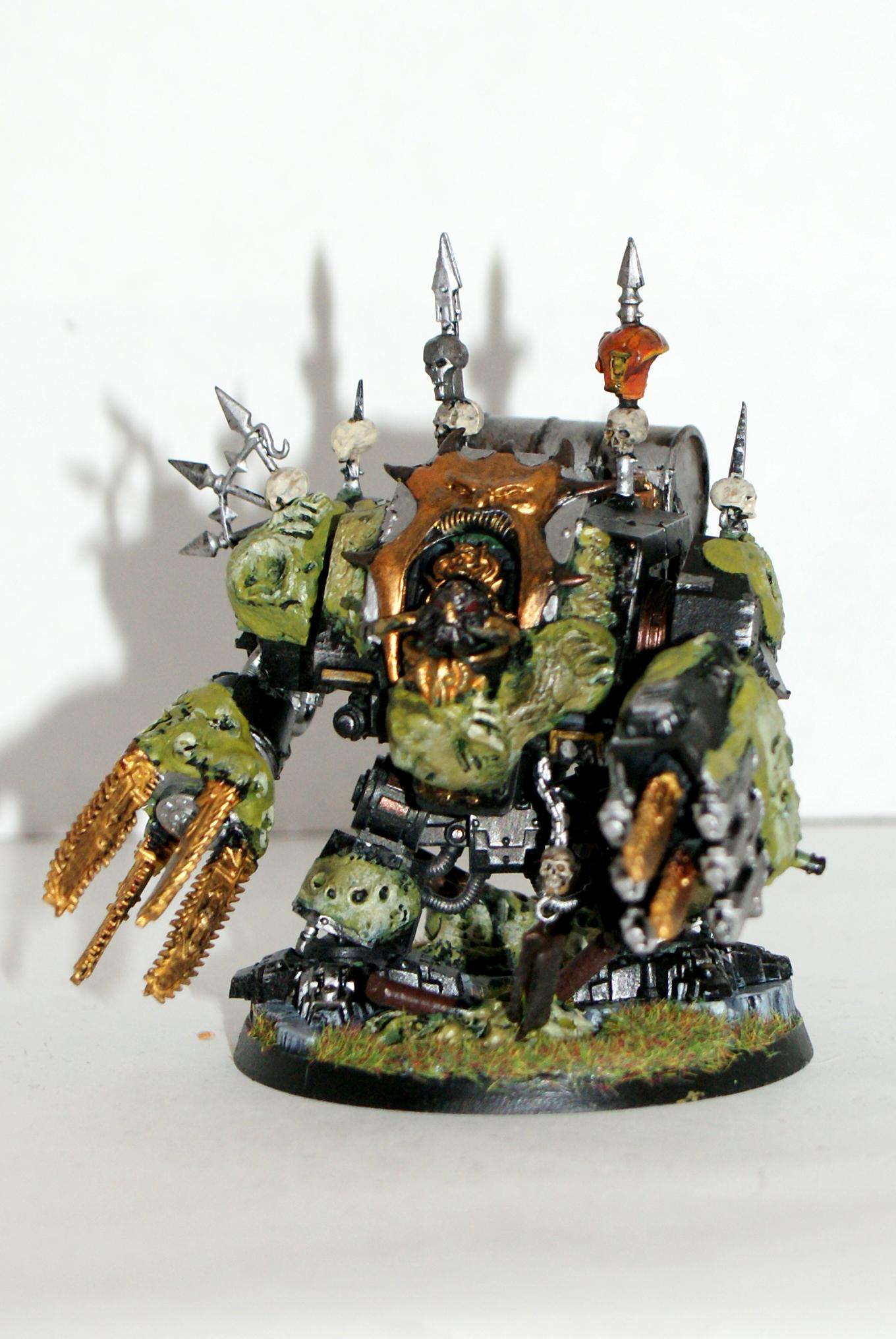 Chaos, Chaos Space Marines, Dreadnought, Nurgle