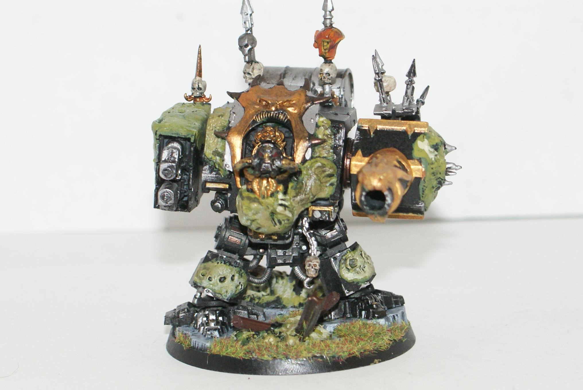 Chaos, Chaos Space Marines, Dreadnought, Nurgle