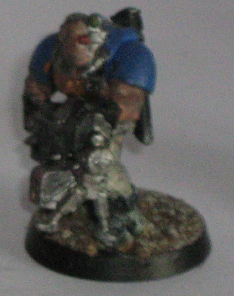 space marine scout heavy bolter front