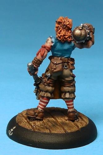 Dirty Meg, Mercenary, Warmachine