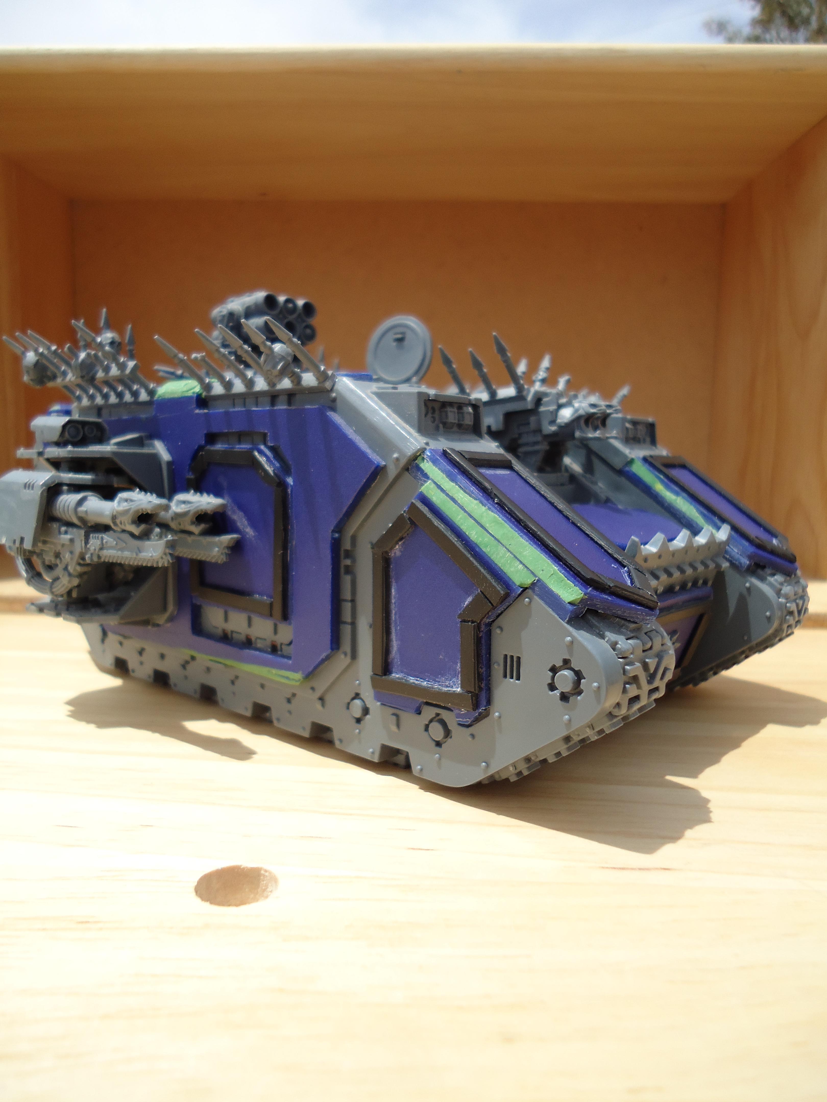Decided the armor panels were too empty