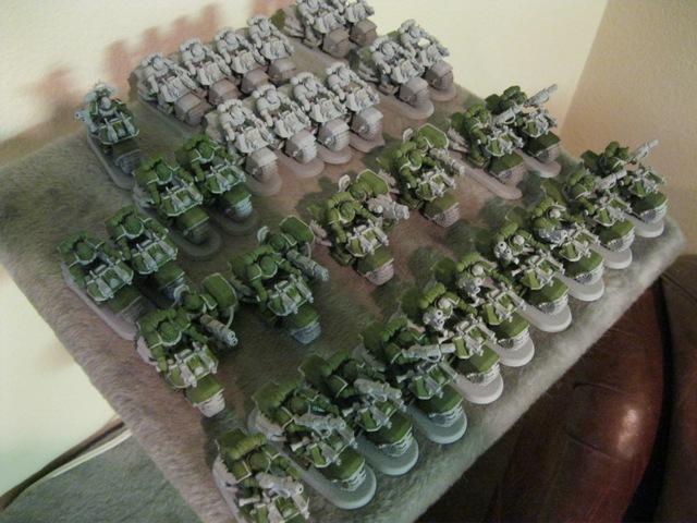 Space Marines, Warhammer 40,000, Work In Progress