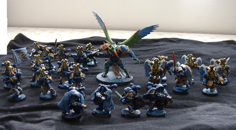 Thousand Sons army in progress