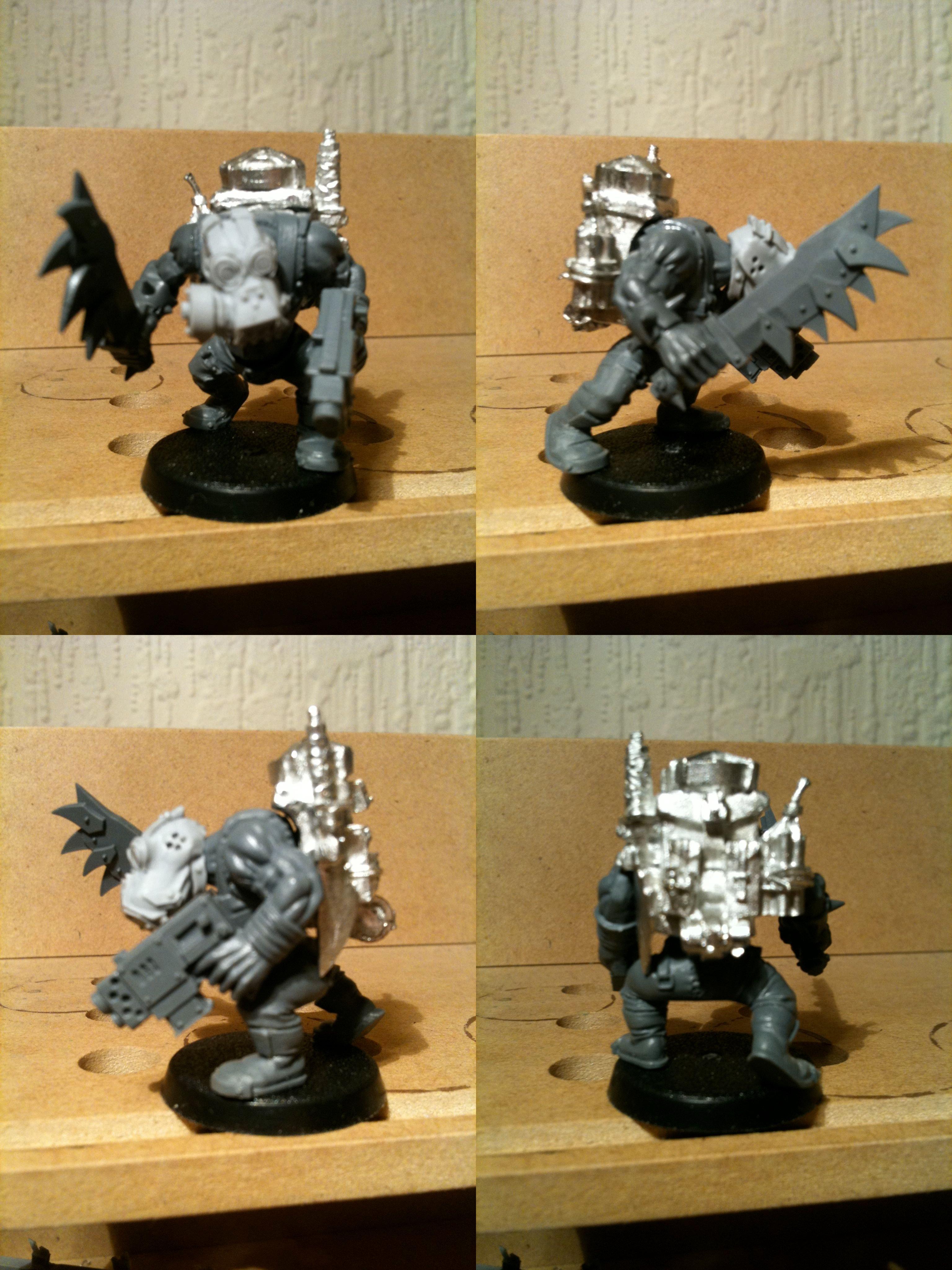 Da Dark Angelz, Kommando, Orks, Work In Progress
