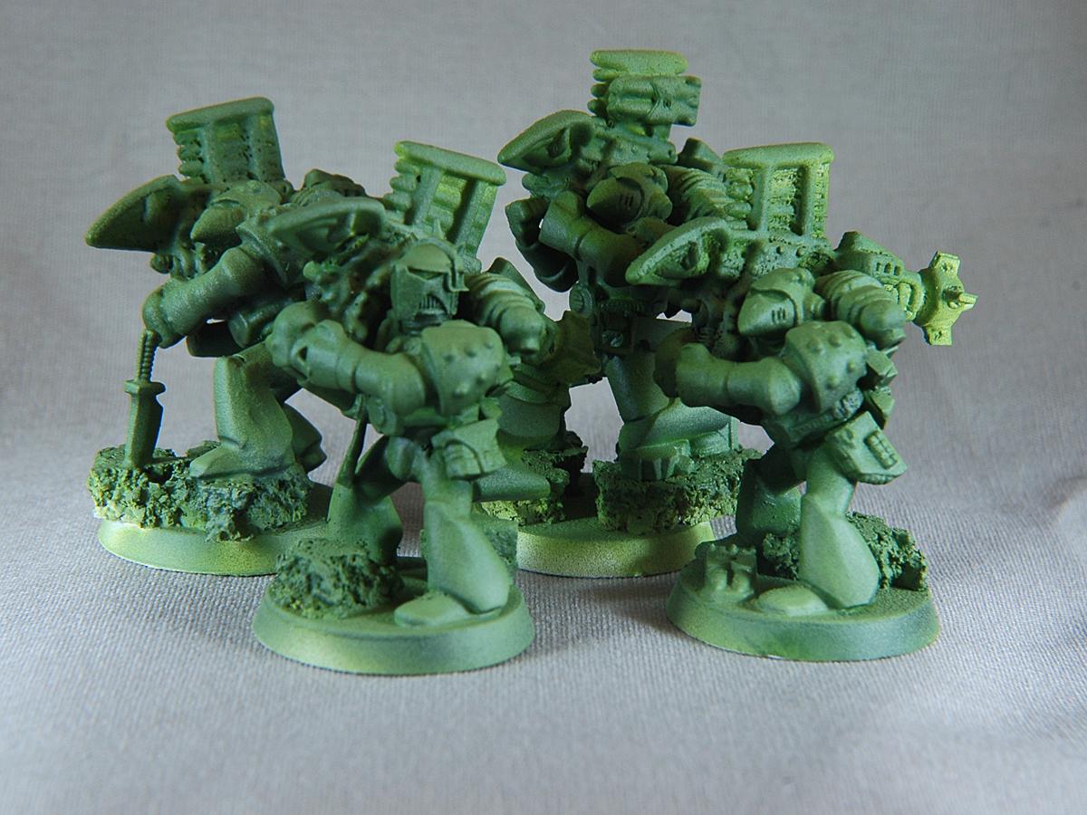 Devastators, Mantis Warriors, Space Marines, Warhammer 40,000, Work In Progress