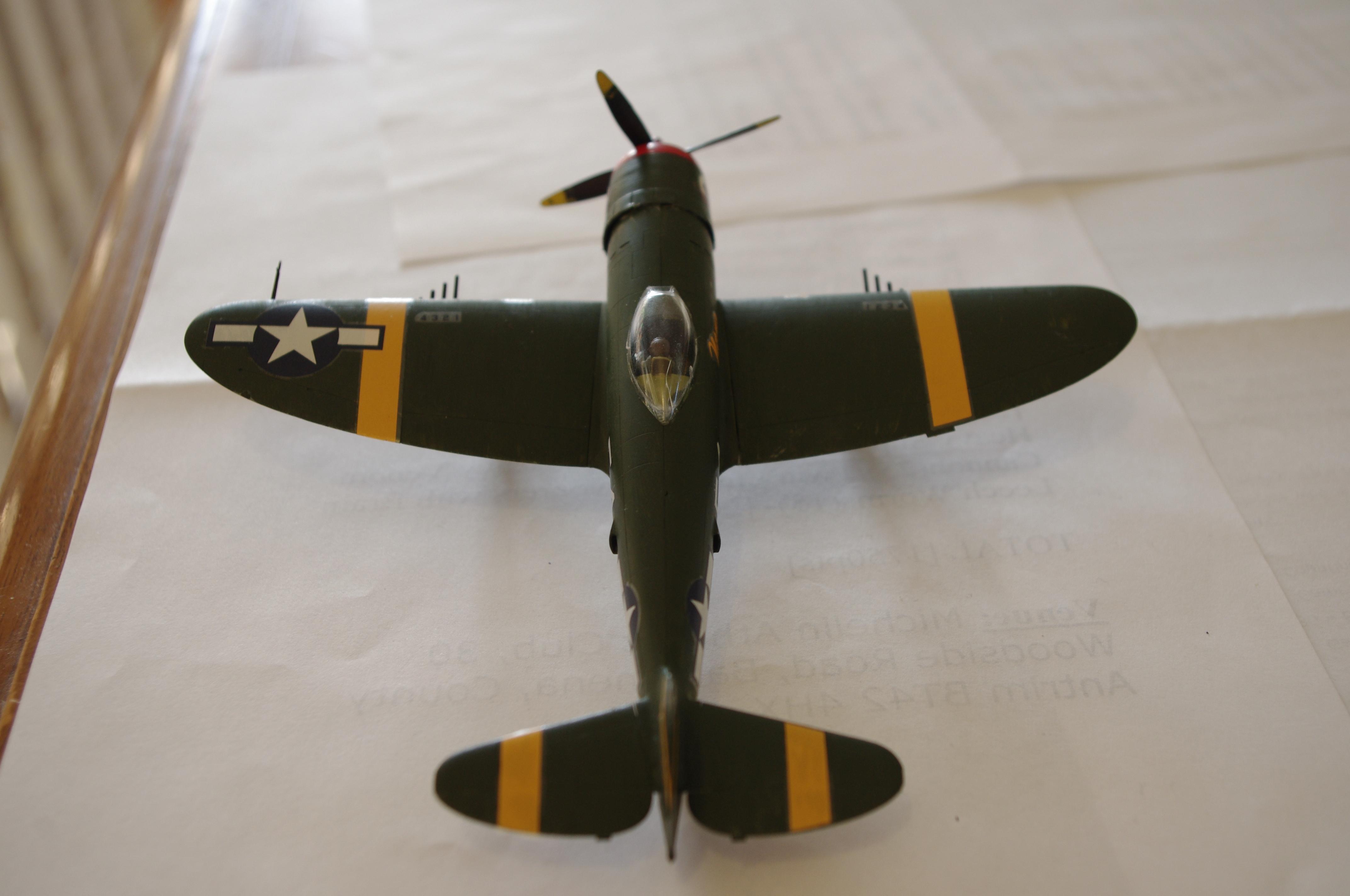 Fighter, P-47d, Us Army Air Corps, World War 2