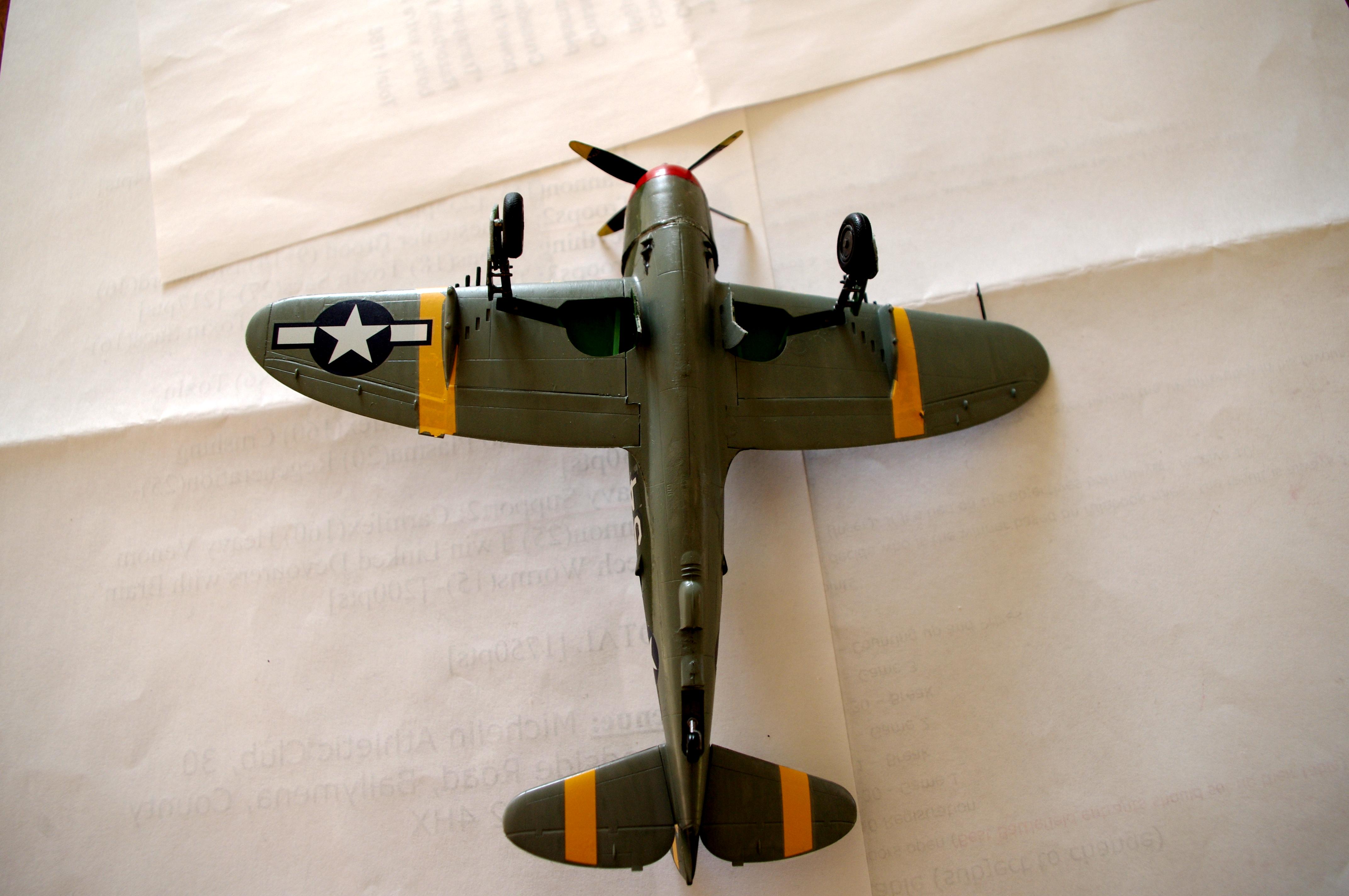 World War 2, P-47D Undercarraige