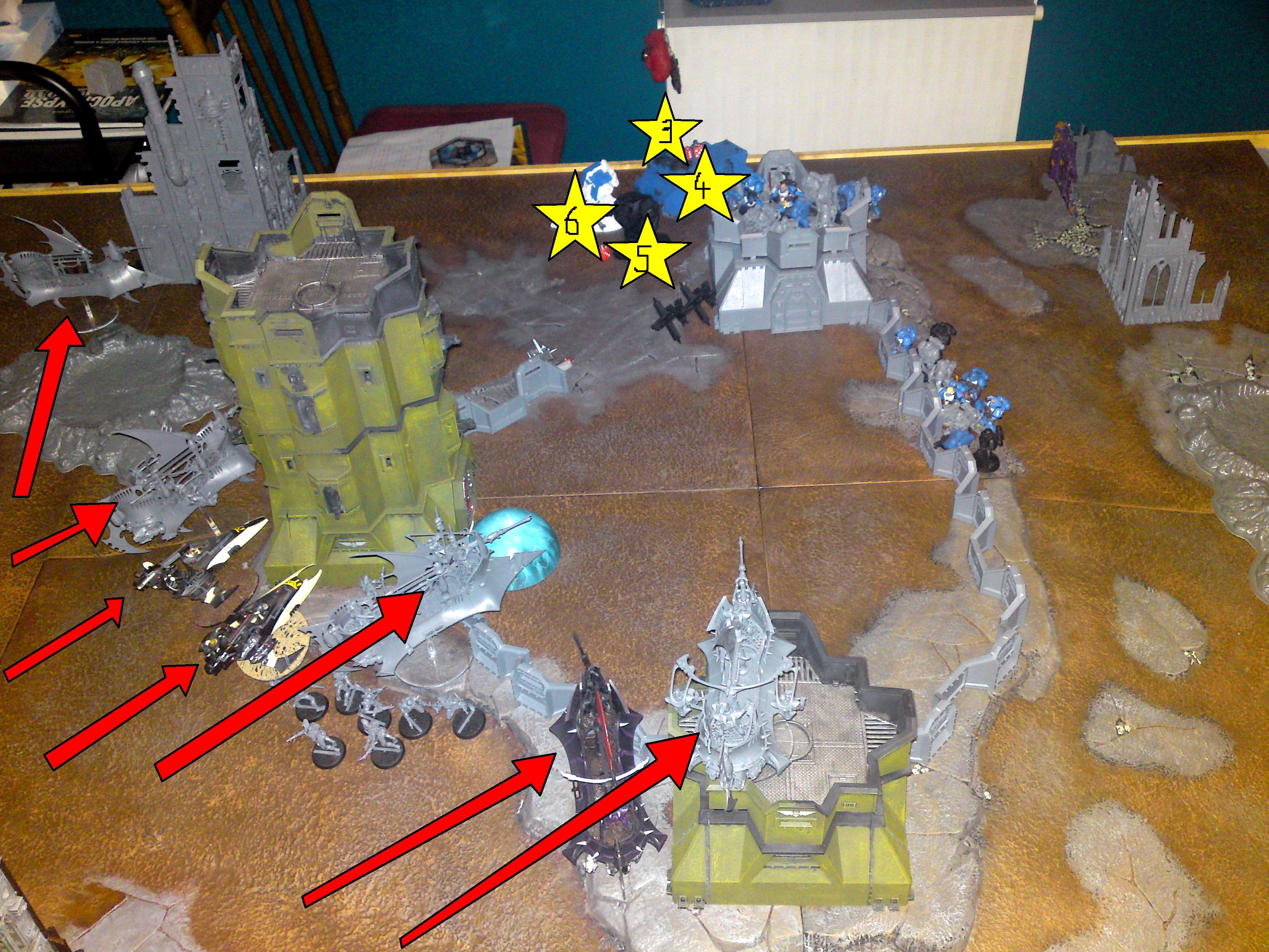 Battle Report, Dark Eldar, Space Marines