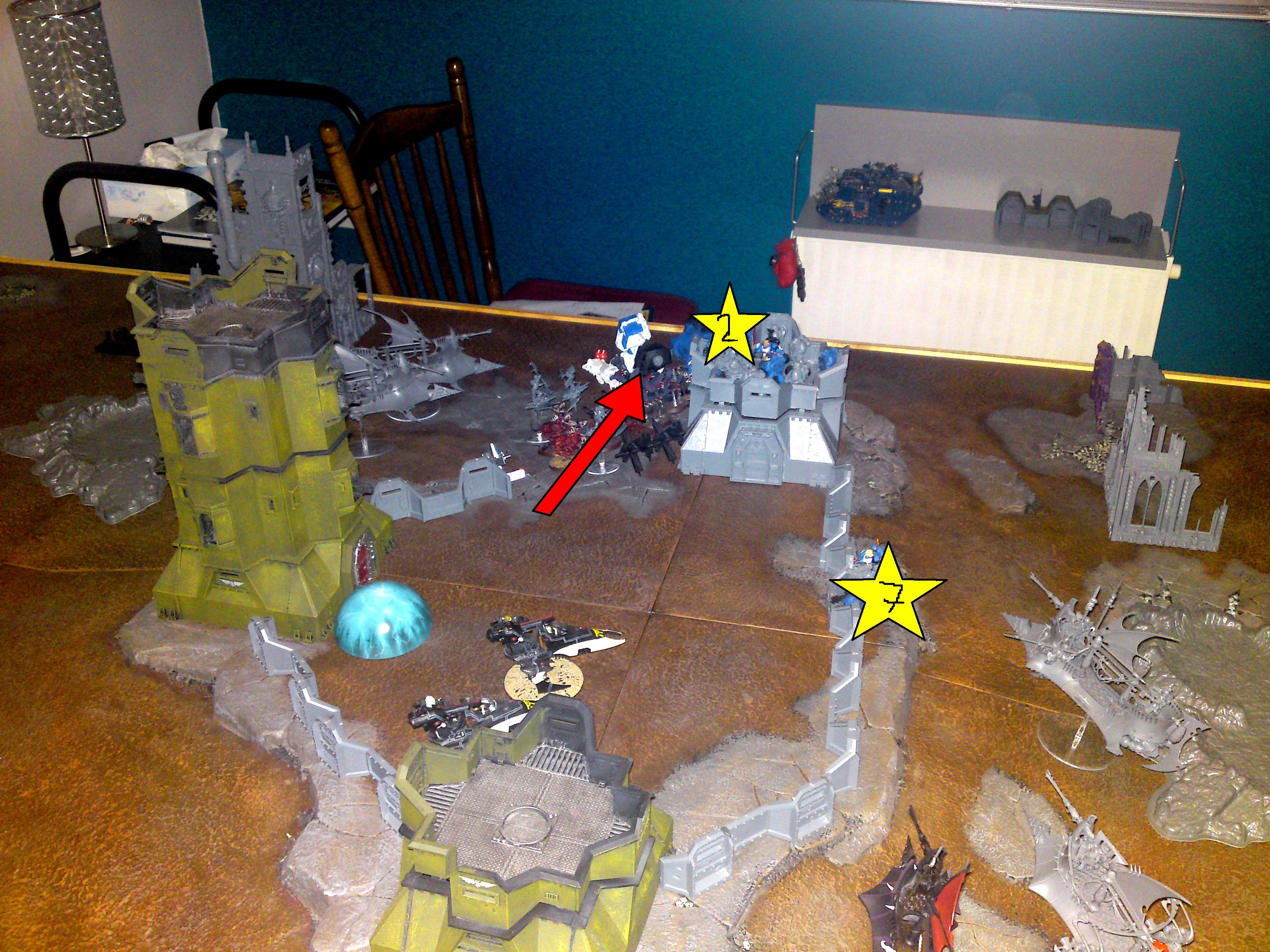 Battle Report, Dark Eldar, Space Marines