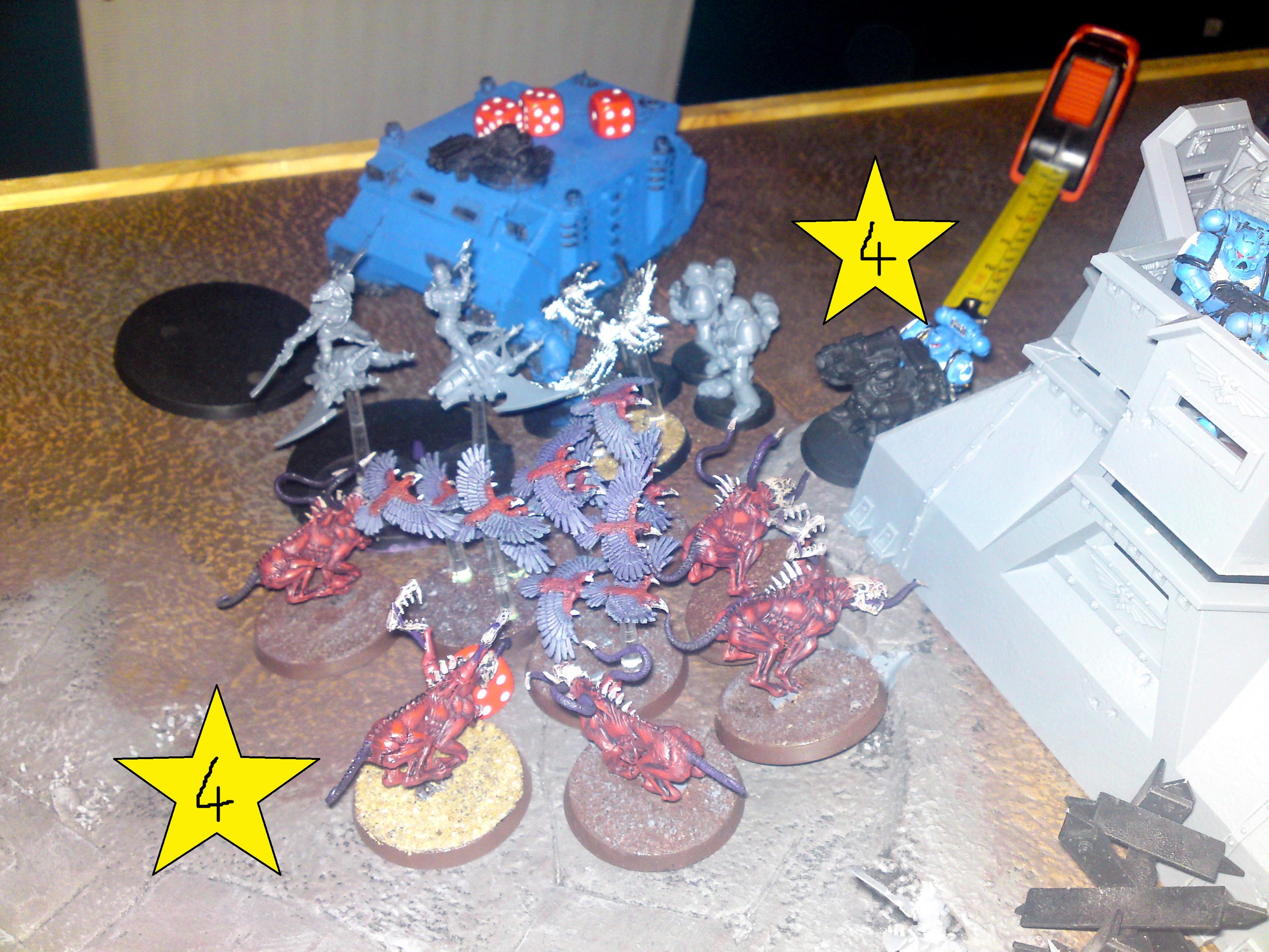 Battle Report, Dark Eldar, Space Marines
