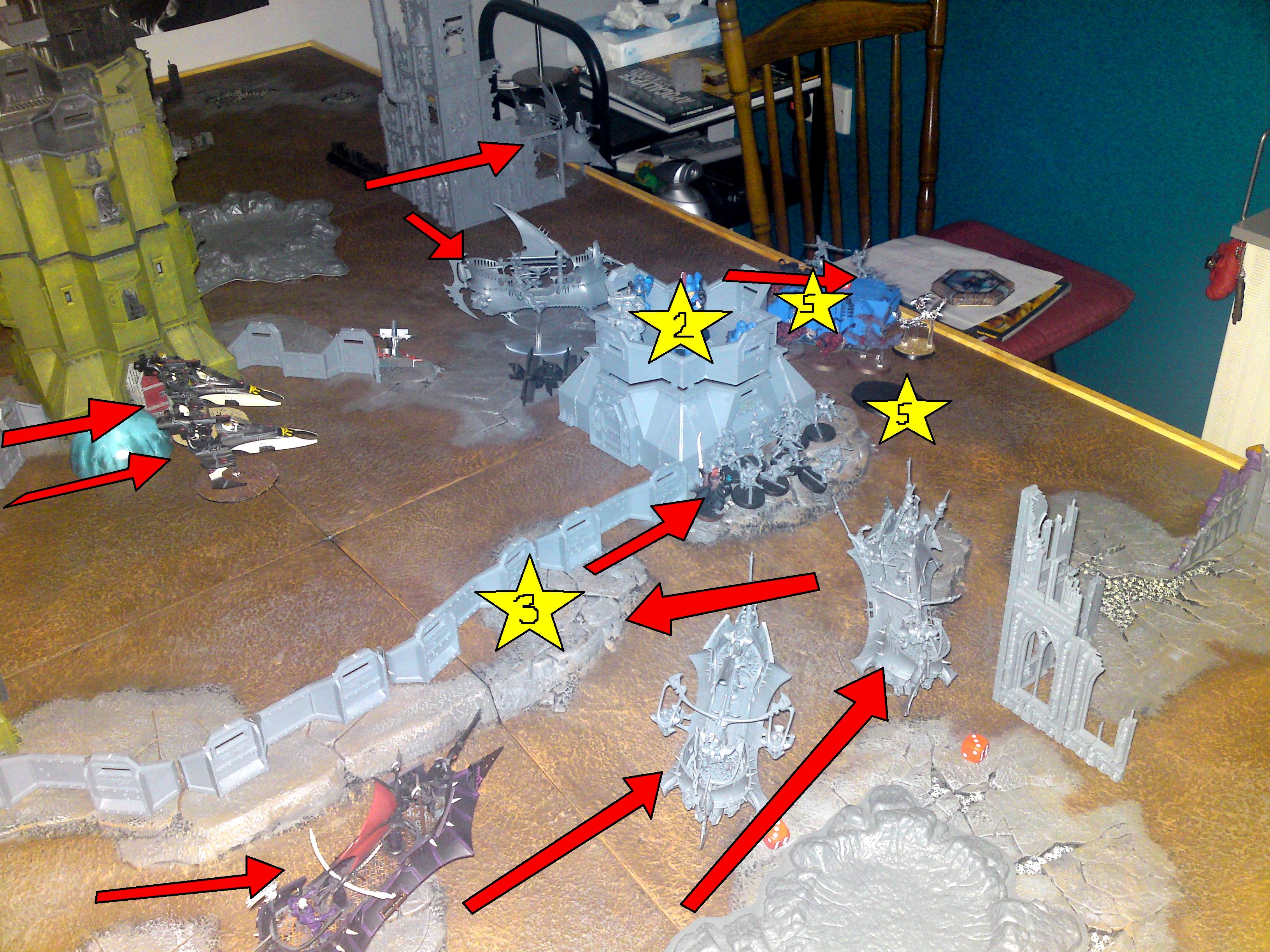 Battle Report, Dark Eldar, Space Marines