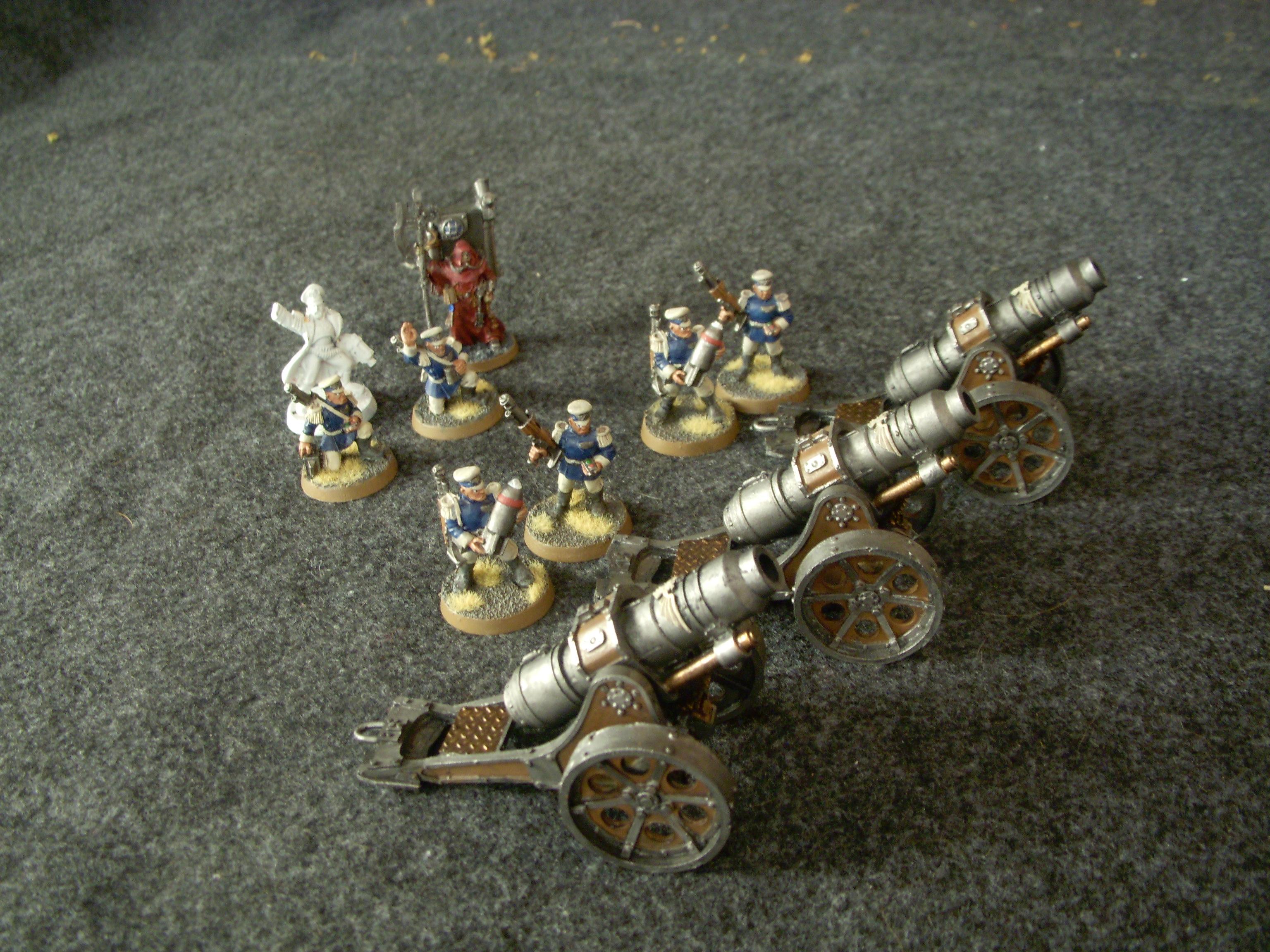 Artillery, Bad Moon Orks, Imperial Guard, Imperial Guard Mordian Iron Guard Bad Moon Orks, Mordian Imperial Guard