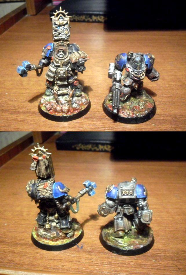 Chaplain, Space, Space Marines, Terminator Armor